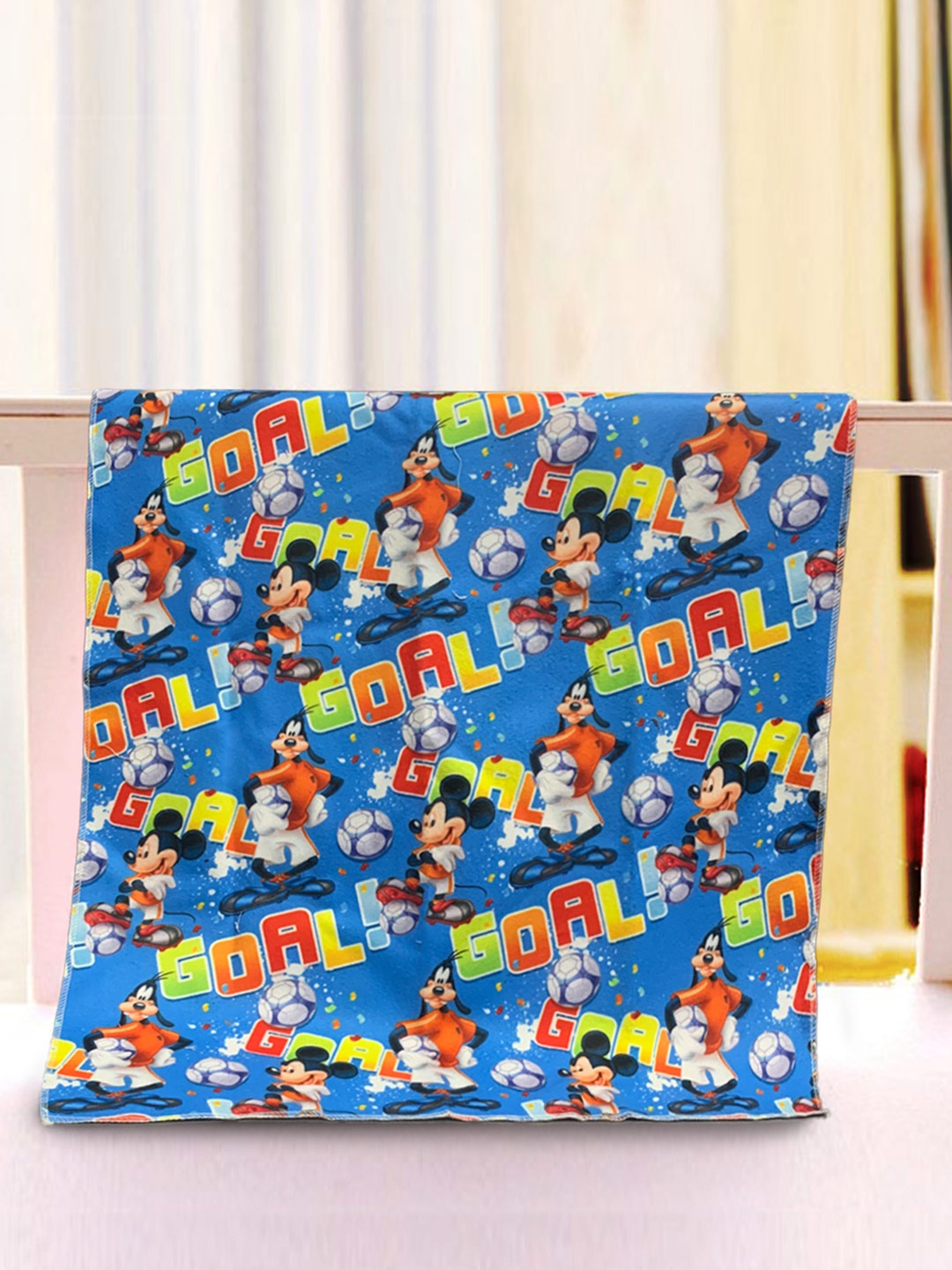 YK Kids Blue Polyester Mickey Mouse Printed Medium Size Dry Sheet/Bed Protector for Kids
YK Kids Blue Polyester Mickey Mouse Printed Medium Size Dry Sheet/Bed Protector for Kids