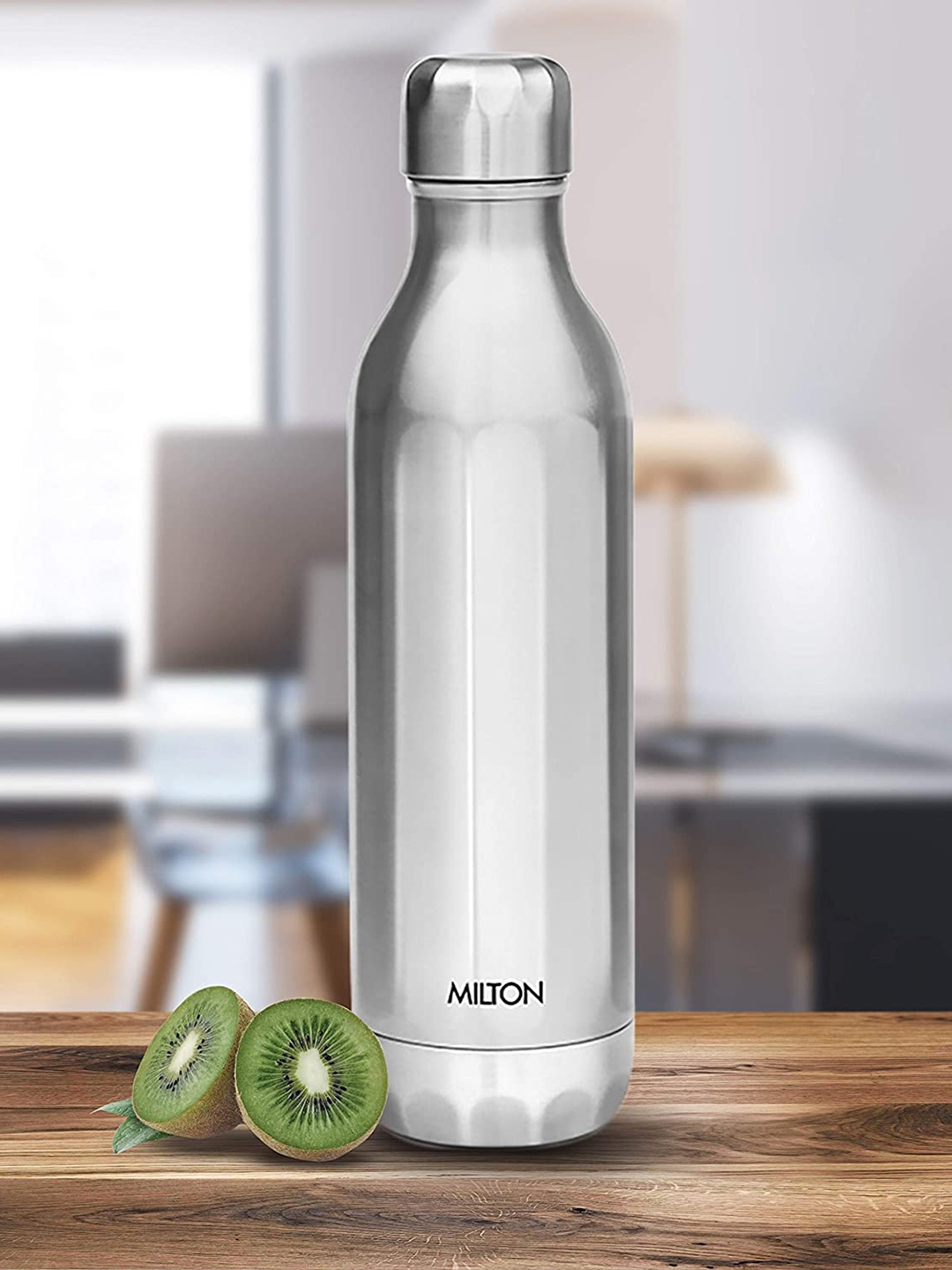 Milton Silver BLISS-1100 Thermosteel Hot & Cold Vacuum Insulated Water Bottle - 1060 ml
Milton Silver BLISS-1100 Thermosteel Hot & Cold Vacuum Insulated Water Bottle - 1060 ml
