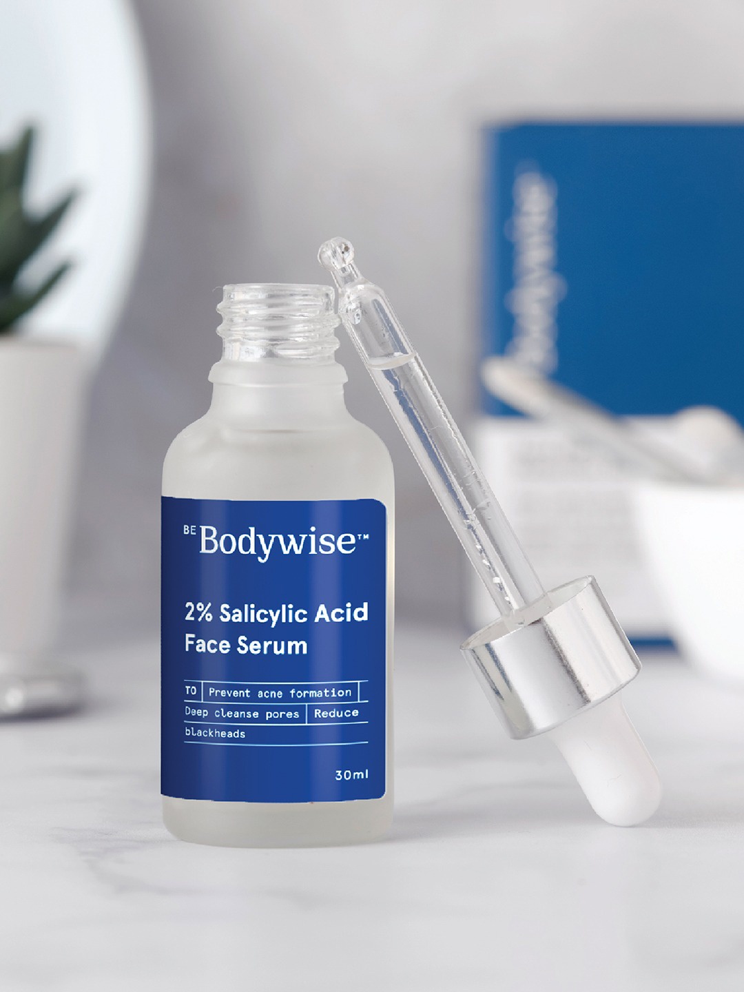 Be Bodywise 2% Salicylic Acid Face Serum 30ml Helps Reduce Acne, Blackheads, Whiteheads, Blue
Be Bodywise 2% Salicylic Acid Face Serum 30ml Helps Reduce Acne, Blackheads, Whiteheads, Blue