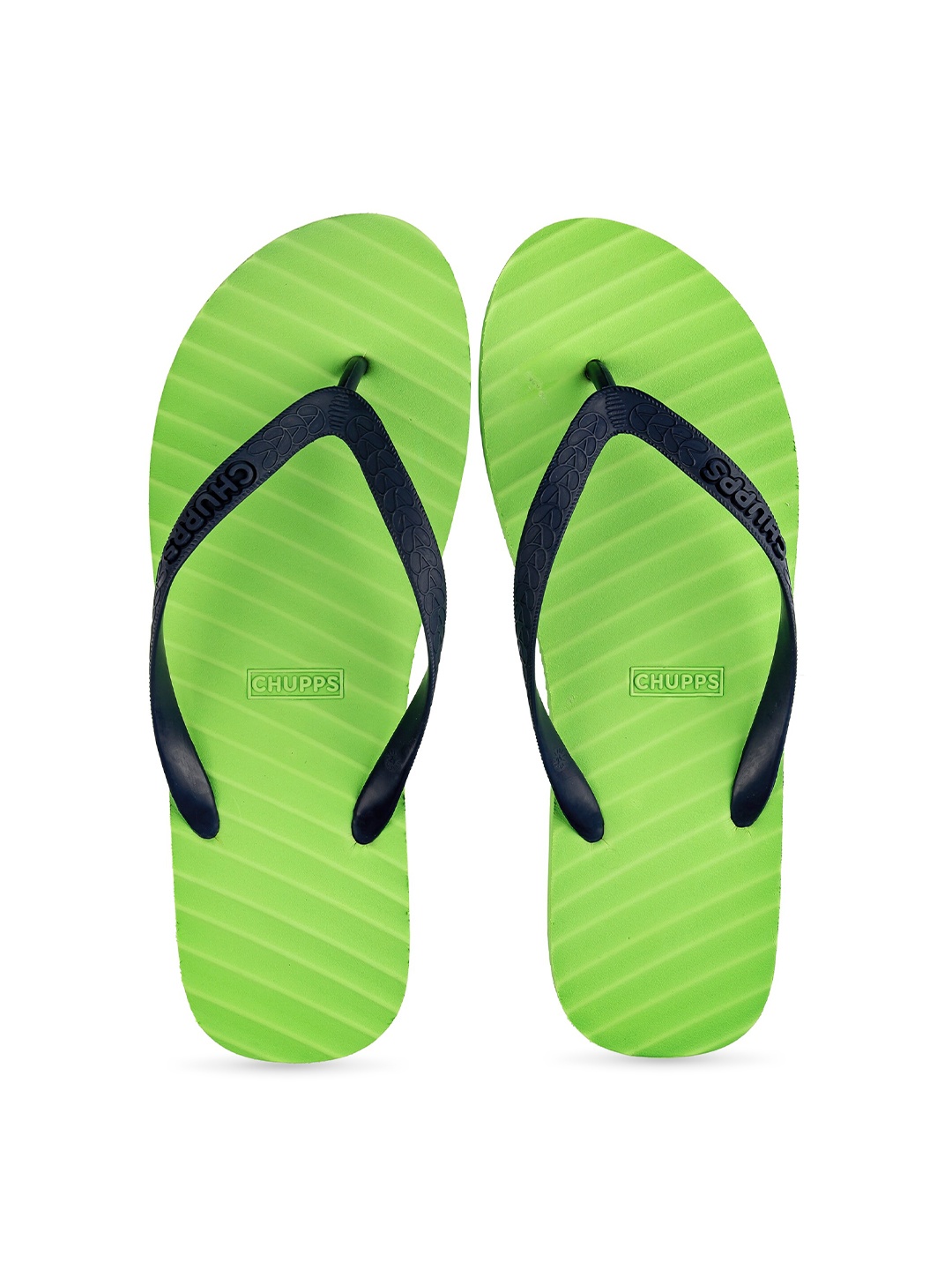 CHUPPS Men Fluorescent Green & Black Banana Leaf Natural Rubber Sustainable Thong Flip-Flops
CHUPPS Men Fluorescent Green & Black Banana Leaf Natural Rubber Sustainable Thong Flip-Flops