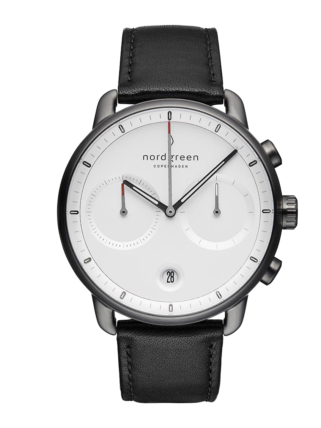 Nordgreen Men White Dial & Black Stainless Steel Straps Analogue Watch PI42GMLEBLXX
Nordgreen Men White Dial & Black Stainless Steel Straps Analogue Watch PI42GMLEBLXX