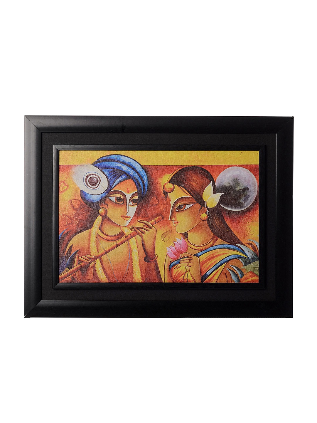 eCraftIndia Multicoloured Satin Matte Texture Framed Radha Krishna UV Wall Art, Multi
eCraftIndia Multicoloured Satin Matte Texture Framed Radha Krishna UV Wall Art, Multi