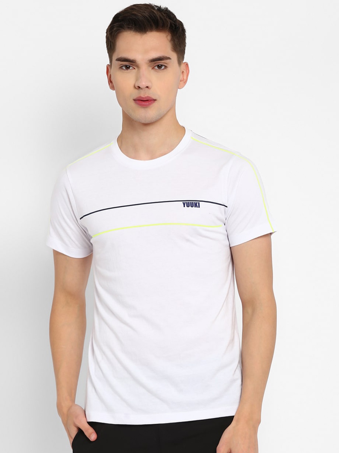 Yuuki Men White T-shirt