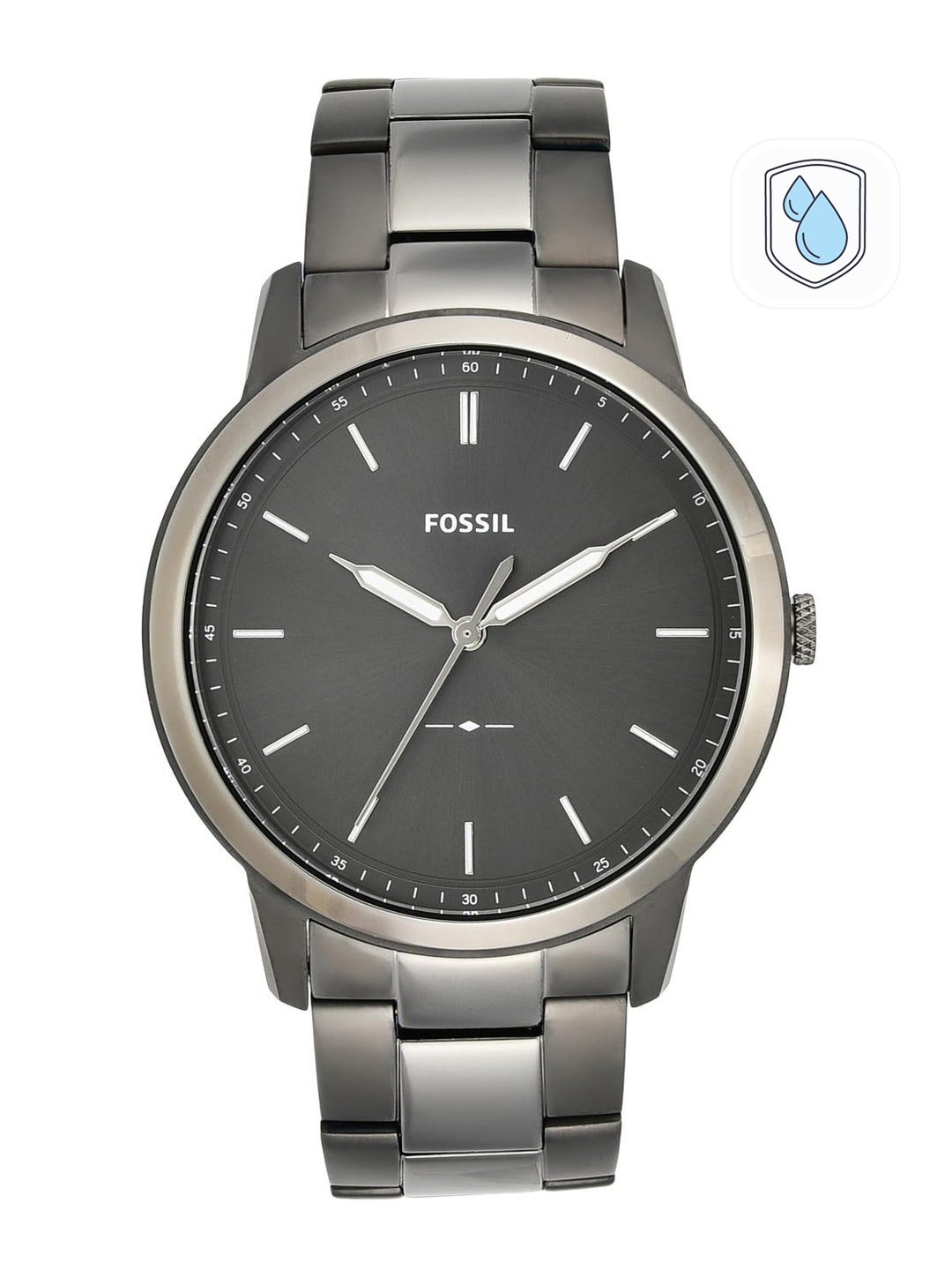 Fossil Men Grey Dial & Grey Stainless Steel Bracelet Style Straps Analogue Watch - FS5459
Fossil Men Grey Dial & Grey Stainless Steel Bracelet Style Straps Analogue Watch - FS5459