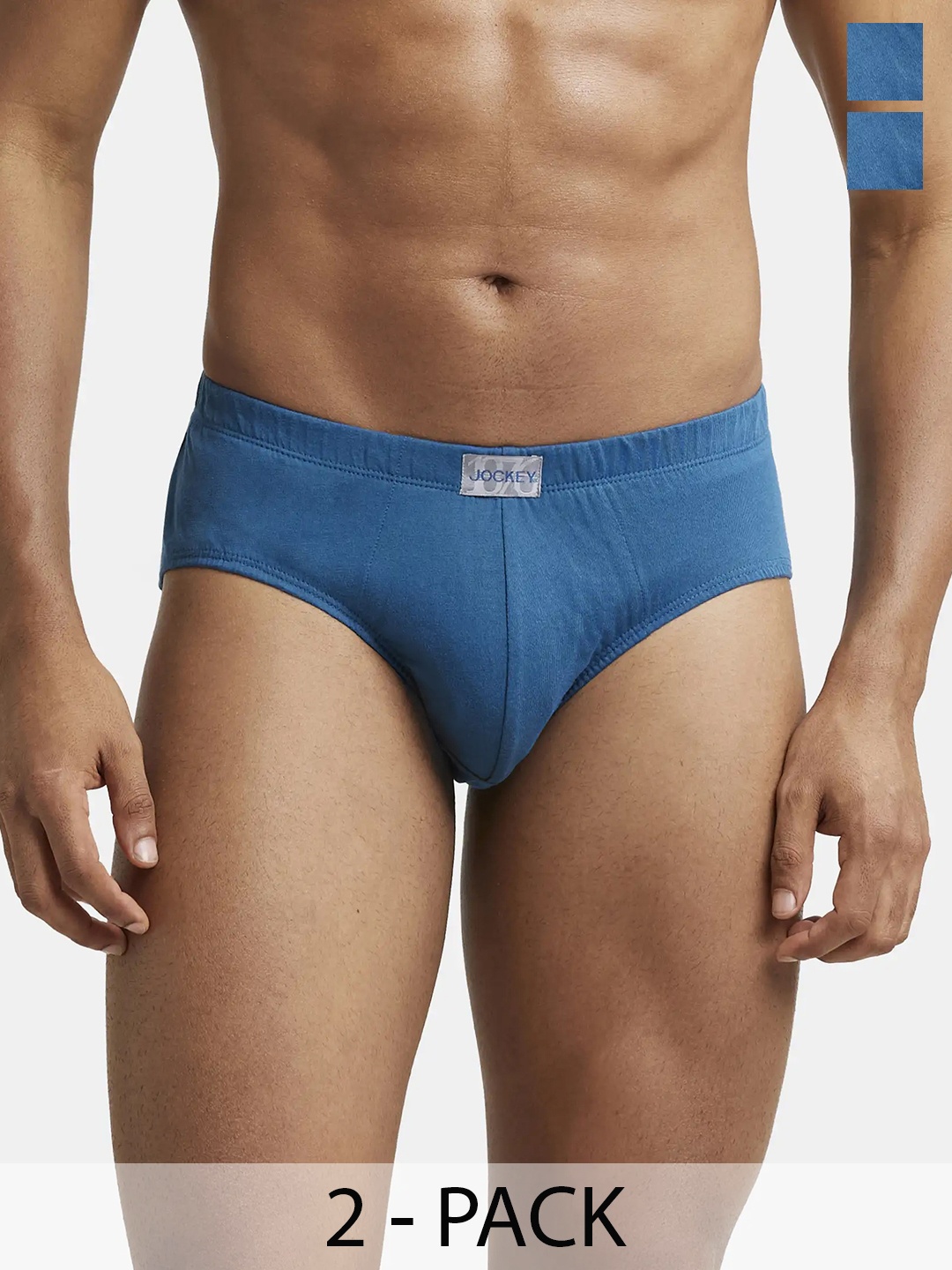 Jockey Pack Of 2 Super Combed Cotton Brief with Ultrasoft Concealed Waistband-8035, Assorted
Jockey Pack Of 2 Super Combed Cotton Brief with Ultrasoft Concealed Waistband-8035, Assorted