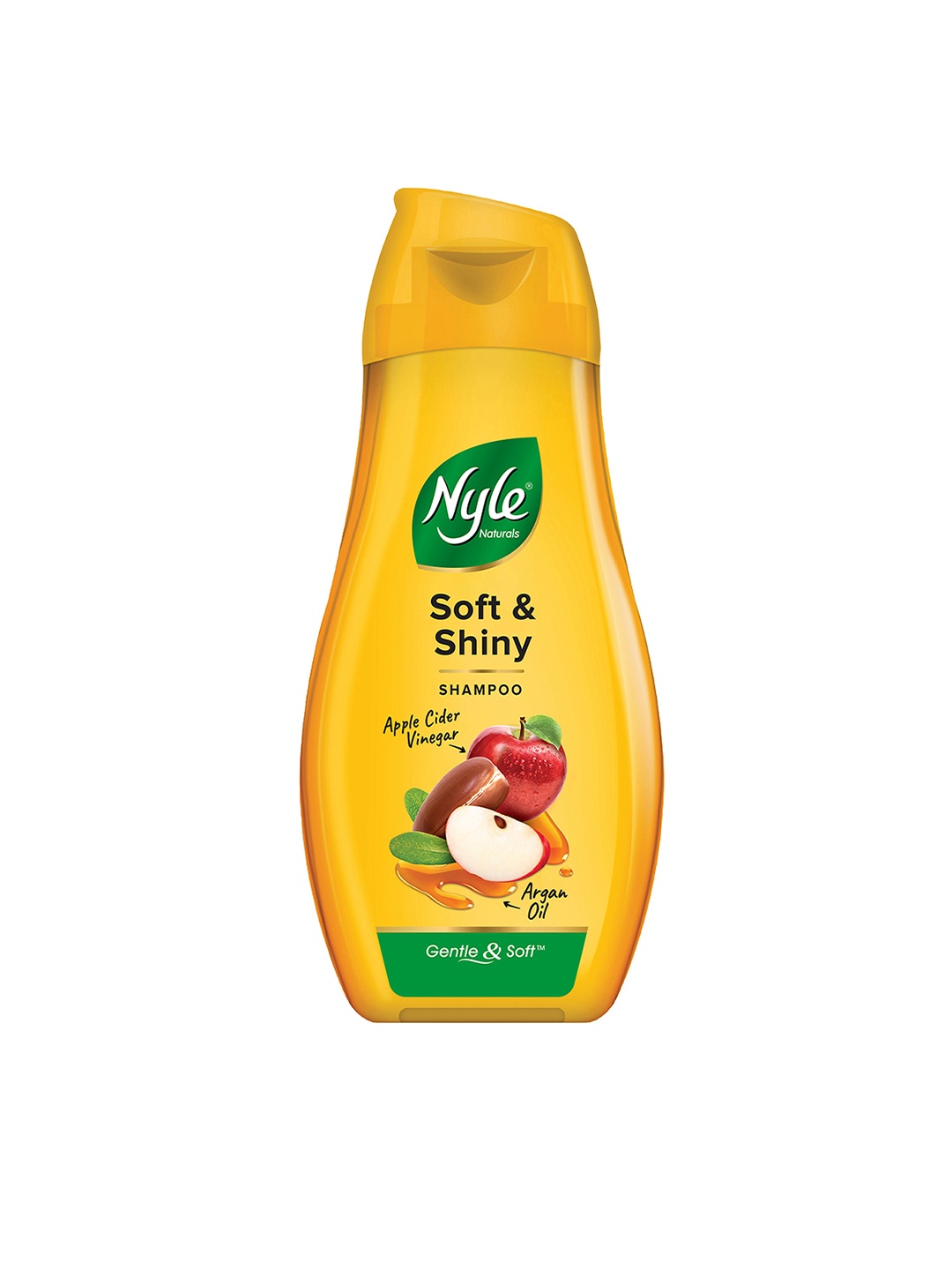 Nyle Naturals Soft & Shiny Apple Cider Vinegar Anti Hairfall Shampoo with Argan Oil- 180ml, Yellow
Nyle Naturals Soft & Shiny Apple Cider Vinegar Anti Hairfall Shampoo with Argan Oil- 180ml, Yellow