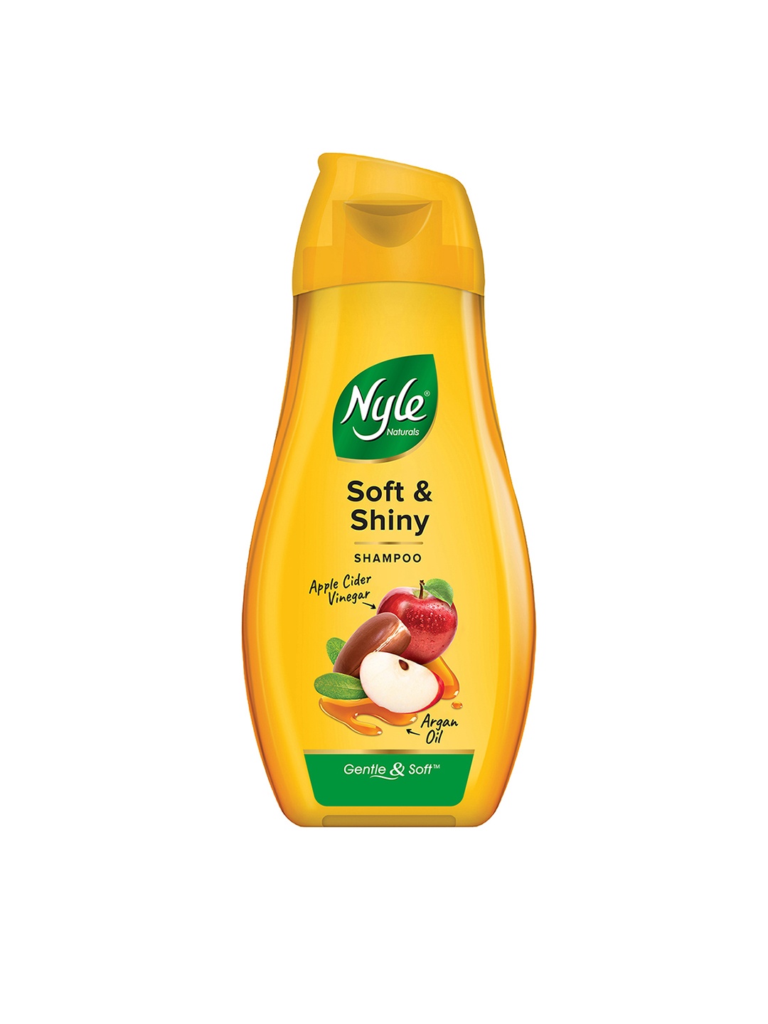 Nyle Naturals Soft & Shiny Anti-Hairfall Shampoo with Apple Cider Vinegar & Argan Oil 90ml, Yellow
Nyle Naturals Soft & Shiny Anti-Hairfall Shampoo with Apple Cider Vinegar & Argan Oil 90ml, Yellow