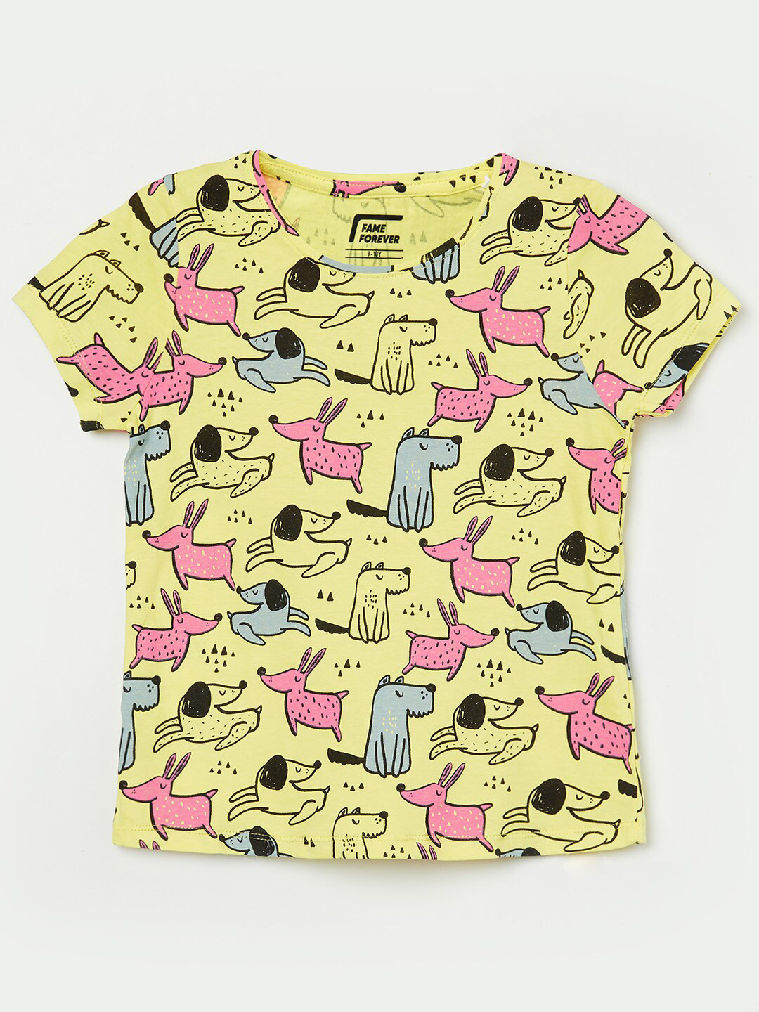 Fame Forever by Lifestyle Yellow Pure Cotton Print Top
Fame Forever by Lifestyle Yellow Pure Cotton Print Top