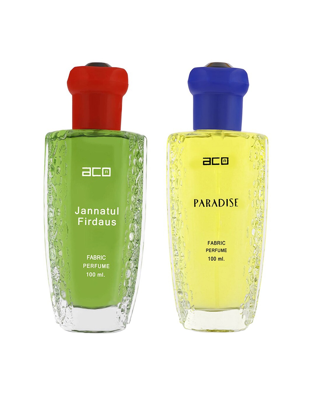 aco PERFUMES Men Set Of 2 Jannatul Firdaus & Paradise Fabric Perfumes 200 ml, Green
aco PERFUMES Men Set Of 2 Jannatul Firdaus & Paradise Fabric Perfumes 200 ml, Green