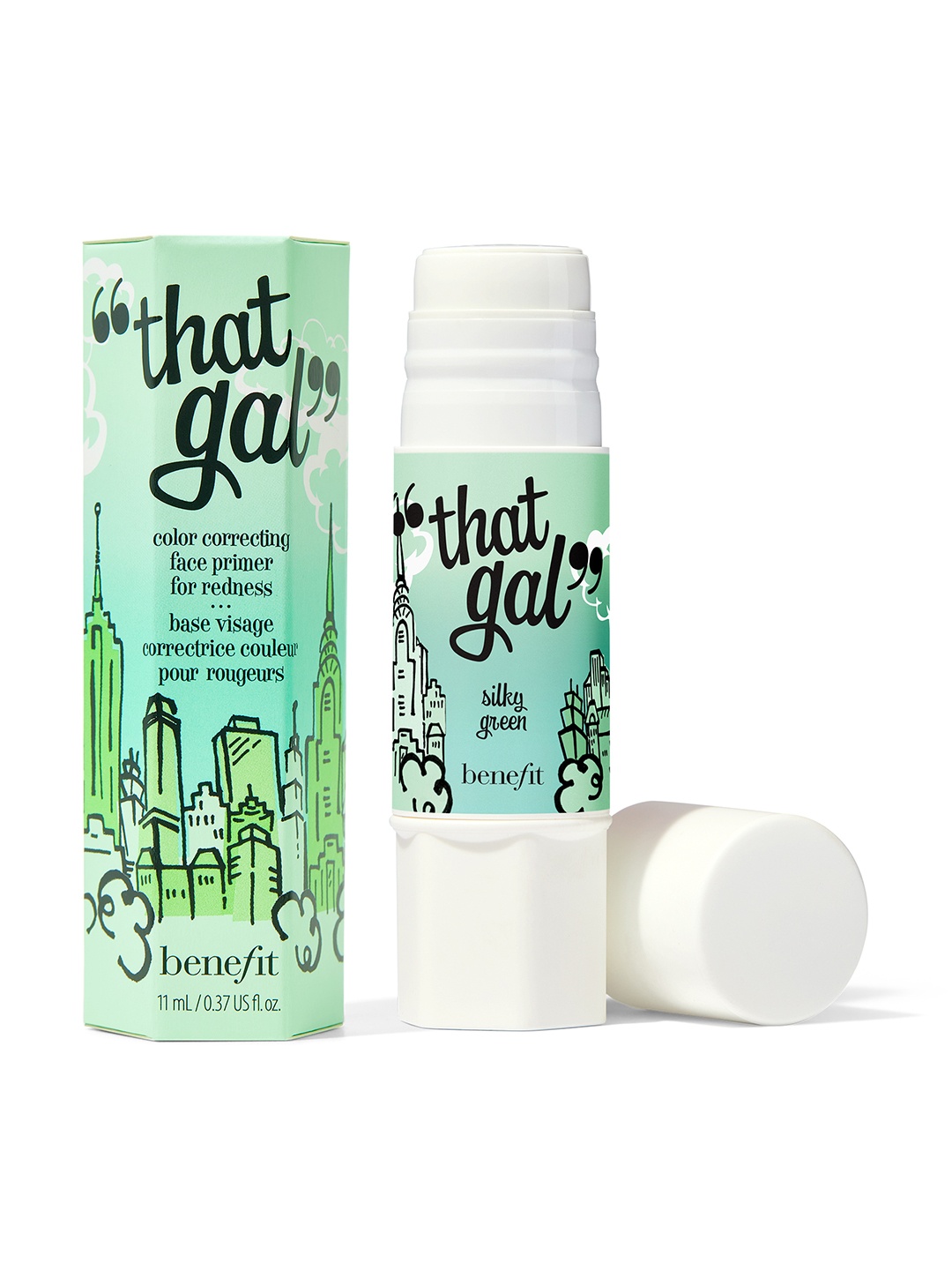 Benefit Cosmetics That Gal Colour Correcting Face Primer for Redness 11 ml - Silky Green
Benefit Cosmetics That Gal Colour Correcting Face Primer for Redness 11 ml - Silky Green