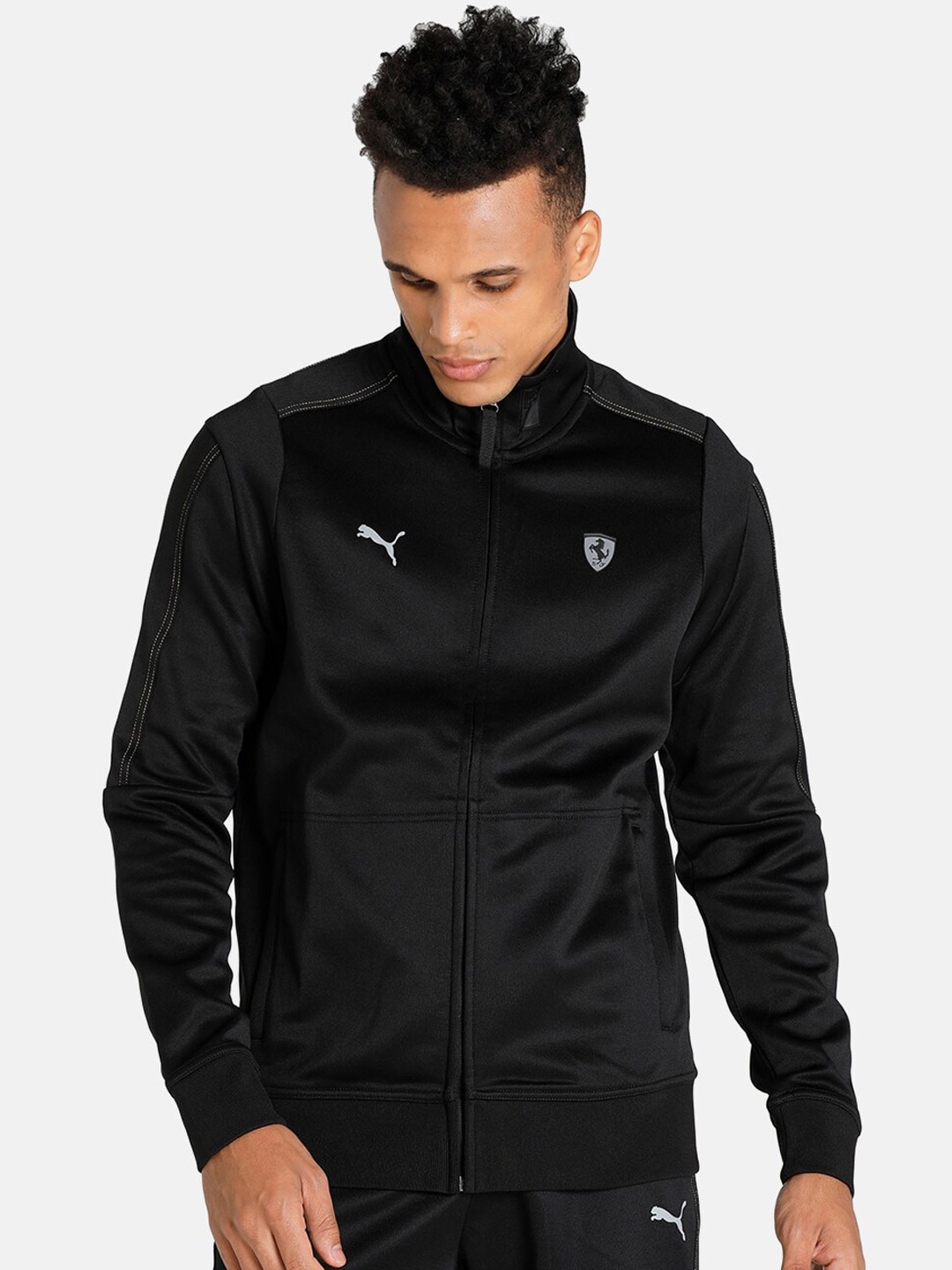 PUMA Motorsport Men Black chinese black Track Sustainable Motorsport Jacket