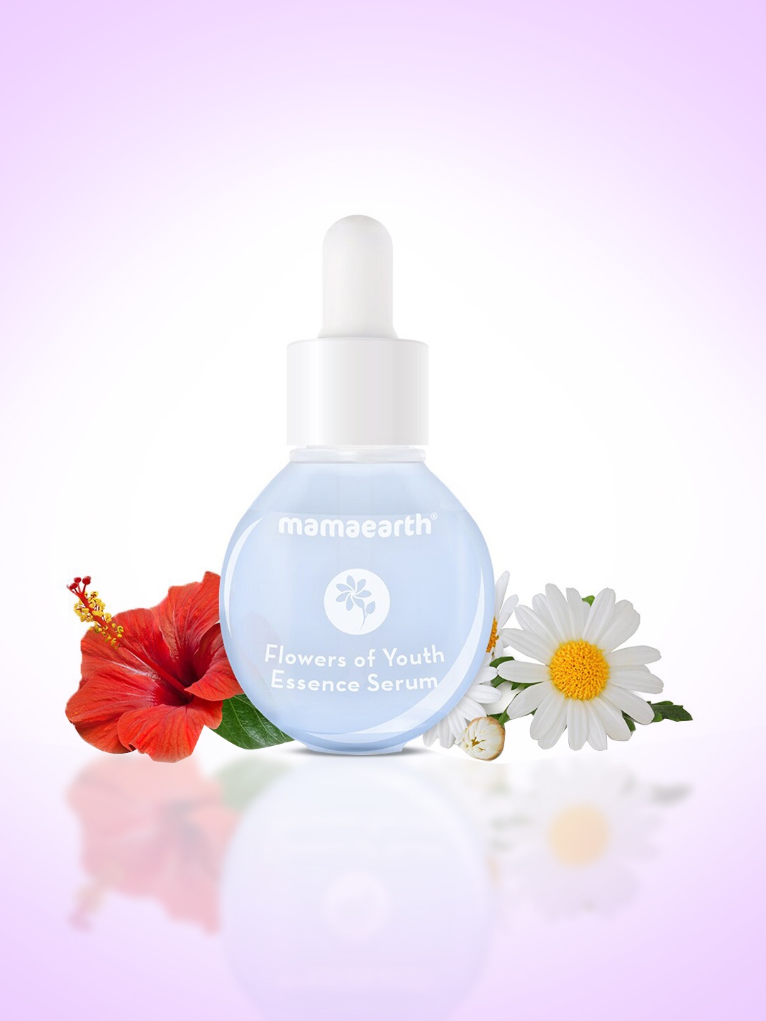 Mamaearth Flowers of Youth Essence Serum with Hyaluronic Acid & Hibiscus 30 ml, Transparent
Mamaearth Flowers of Youth Essence Serum with Hyaluronic Acid & Hibiscus 30 ml, Transparent