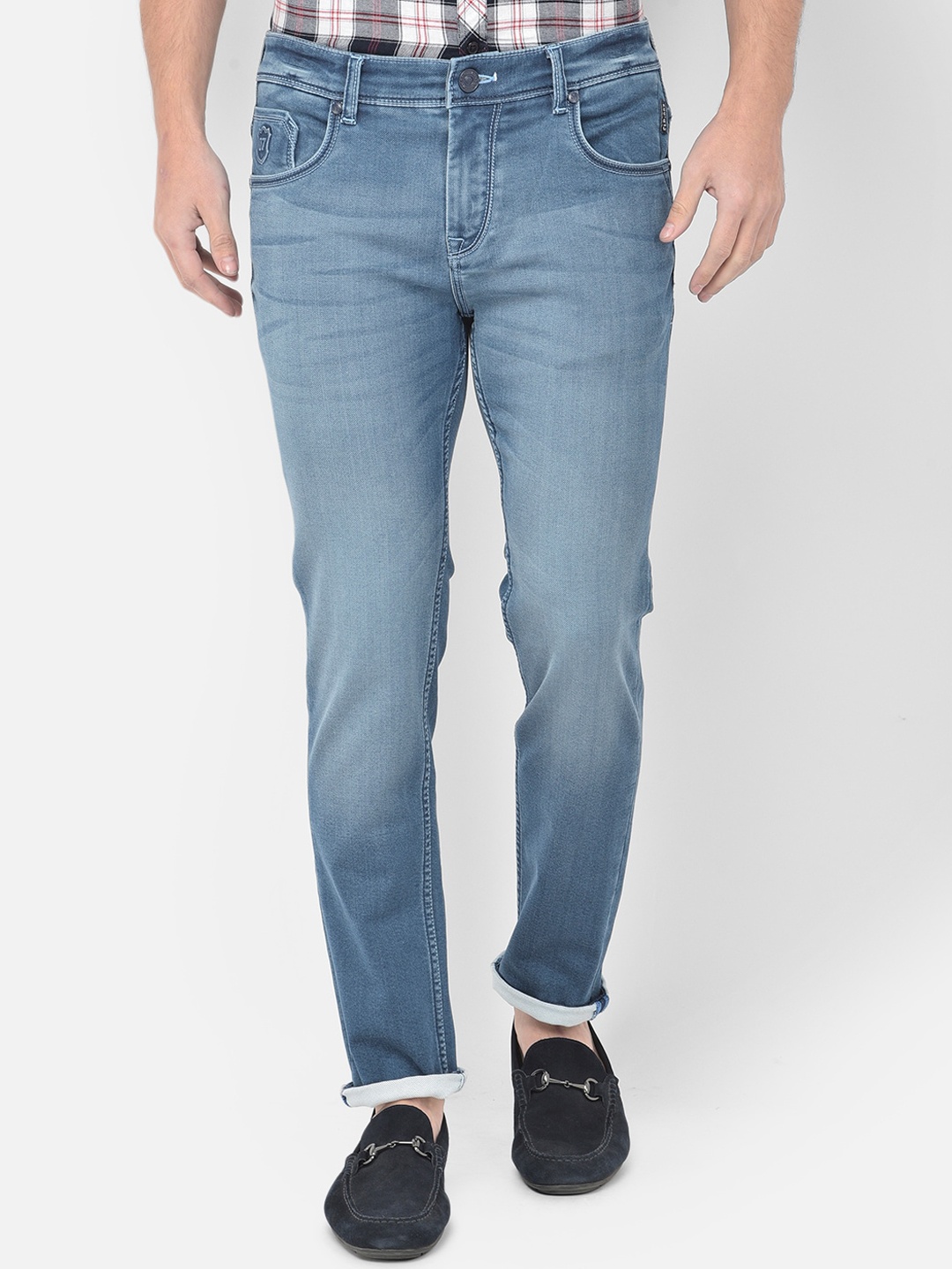 Canary London Men Blue Smart Slim Fit Low-Rise Heavy Fade Embroidered Stretchable Jeans
Canary London Men Blue Smart Slim Fit Low-Rise Heavy Fade Embroidered Stretchable Jeans