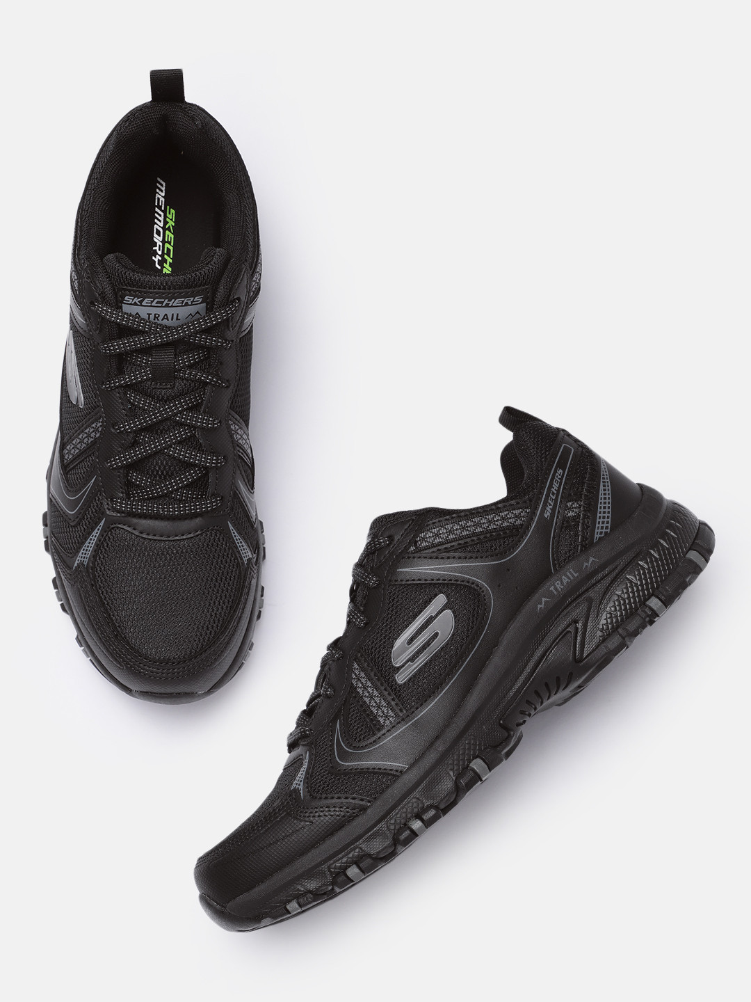 Skechers Men Black Hillcrest - Vast Adventure Sneakers
Skechers Men Black Hillcrest - Vast Adventure Sneakers