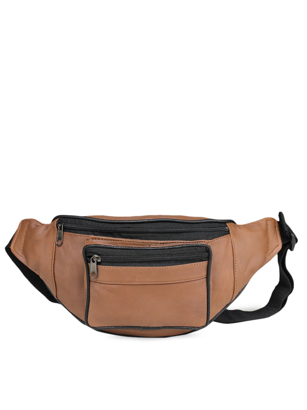 K London Brown Leather Waist Pouch