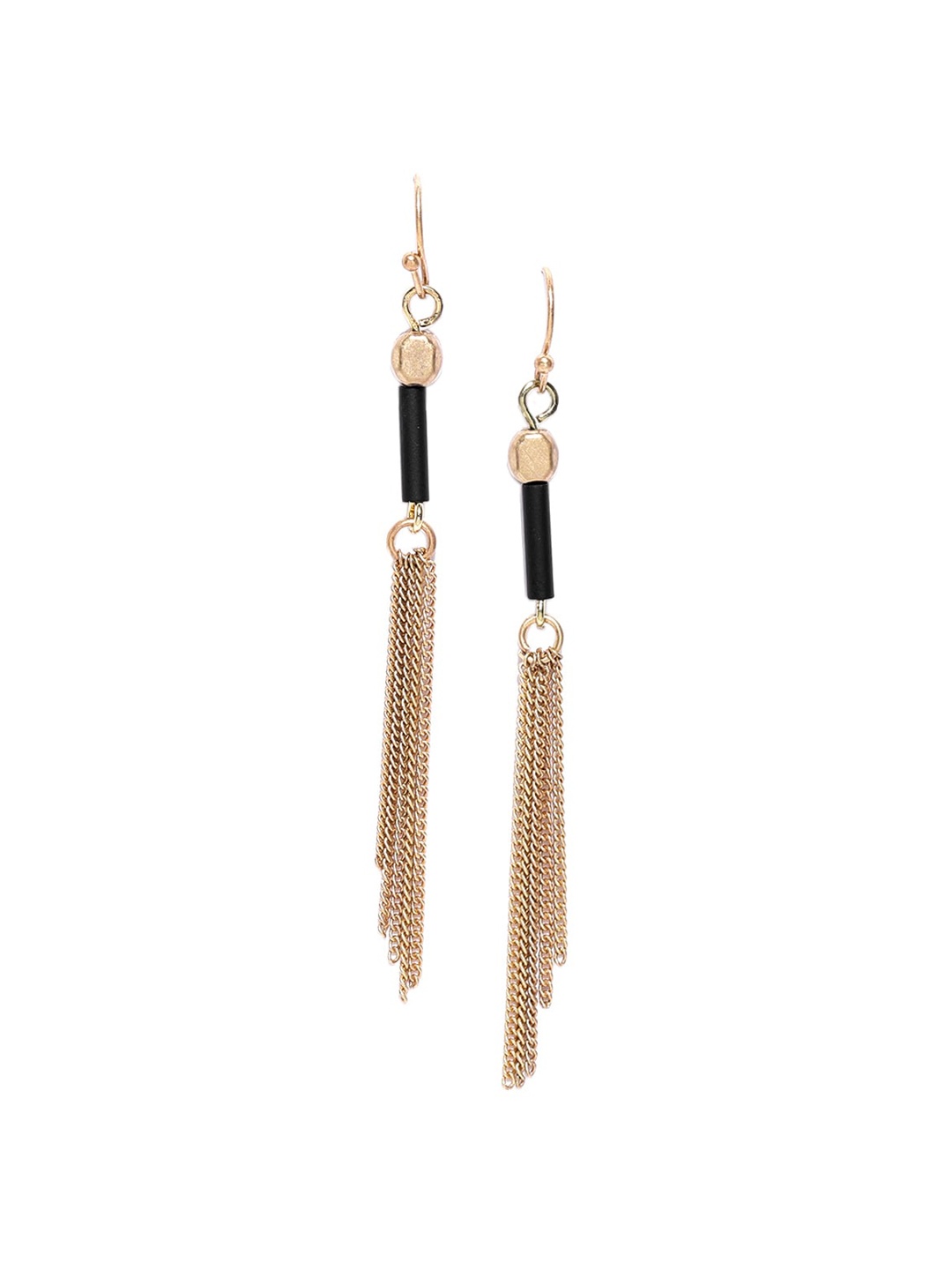 Wild & Free Gold-Plated Quirky Drop Earrings