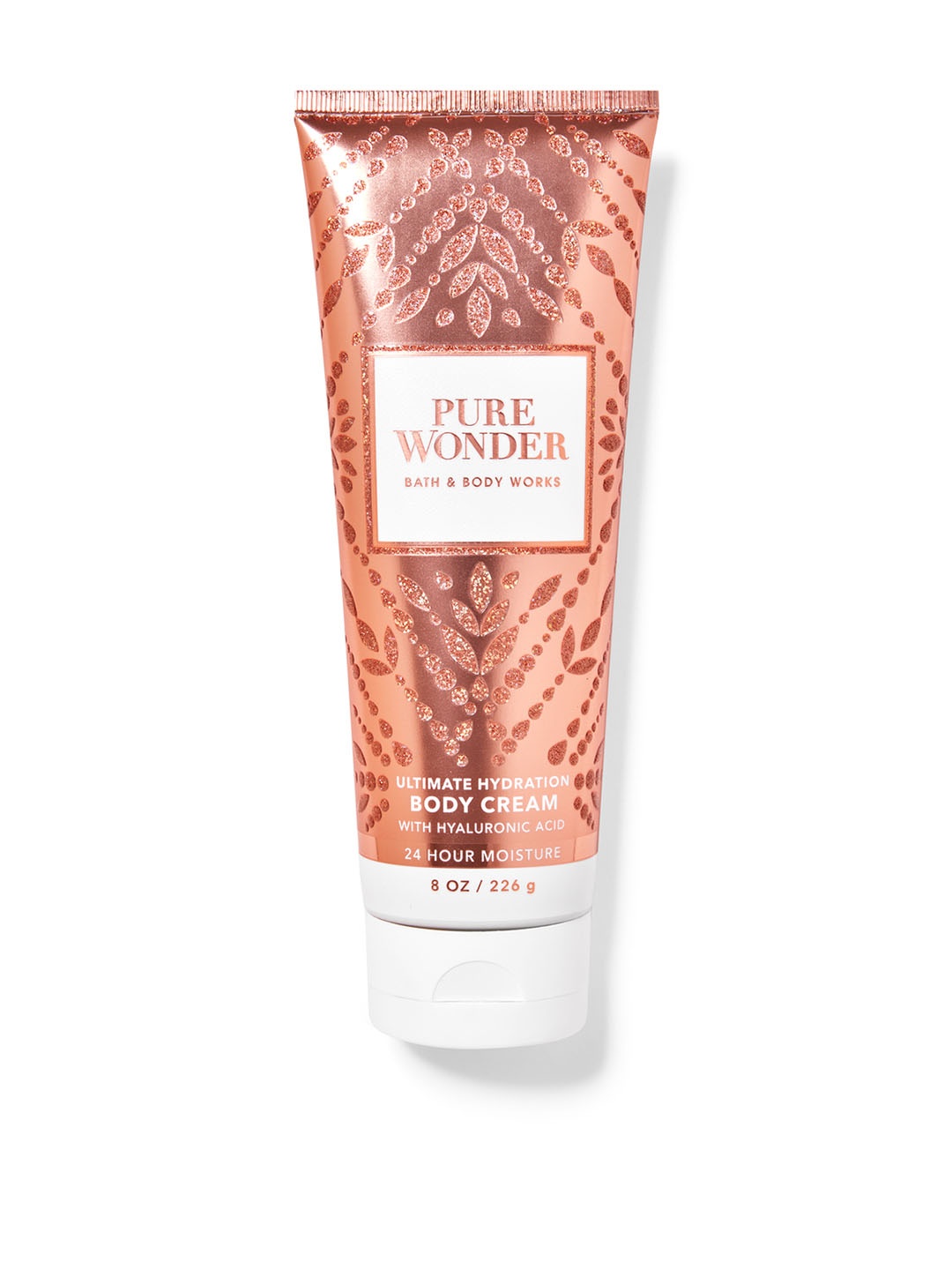 Bath & Body Works Pure Wonder Ultimate Hydration Body Cream with Hyaluronic Acid - 226 g, Rose gold
Bath & Body Works Pure Wonder Ultimate Hydration Body Cream with Hyaluronic Acid - 226 g, Rose gold