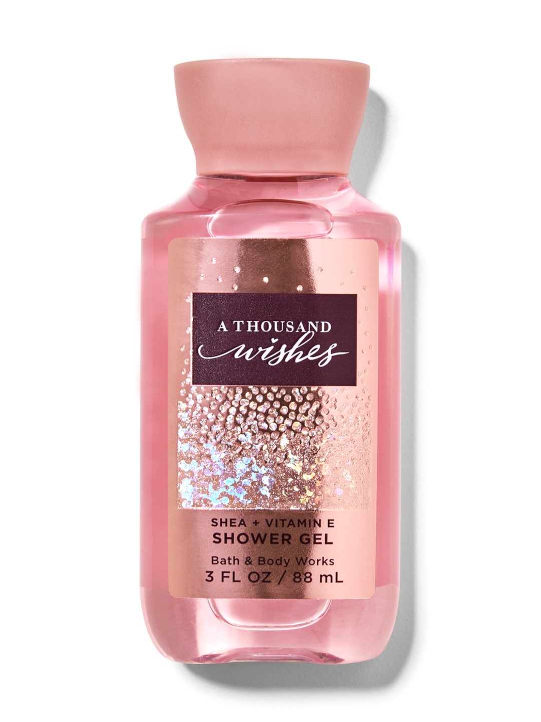 Bath & Body Works A Thousand Wishes Travel Size Shower Gel with Shea & Vitamin E - 88ml, Pink
Bath & Body Works A Thousand Wishes Travel Size Shower Gel with Shea & Vitamin E - 88ml, Pink