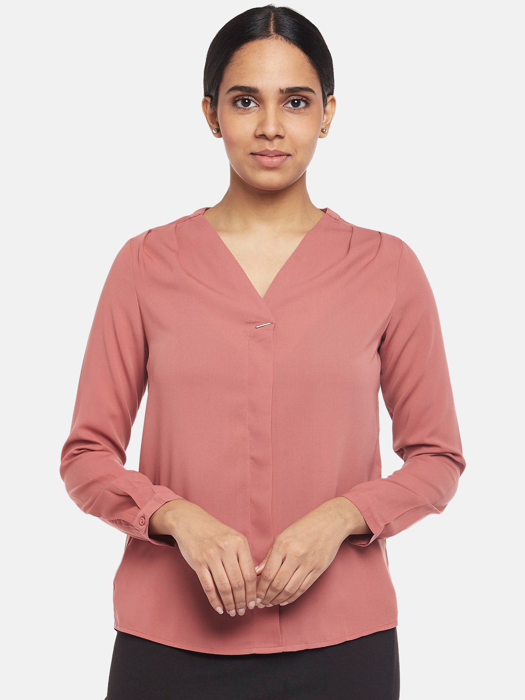 Annabelle by Pantaloons Rust Top