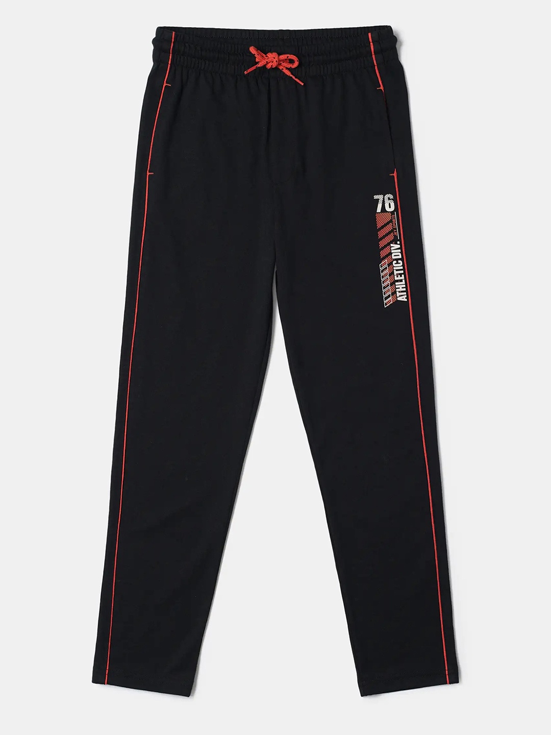 Jockey Boys Super Combed Cotton Printed Trackpants With Drawstrings Closure-AB13, Black
Jockey Boys Super Combed Cotton Printed Trackpants With Drawstrings Closure-AB13, Black