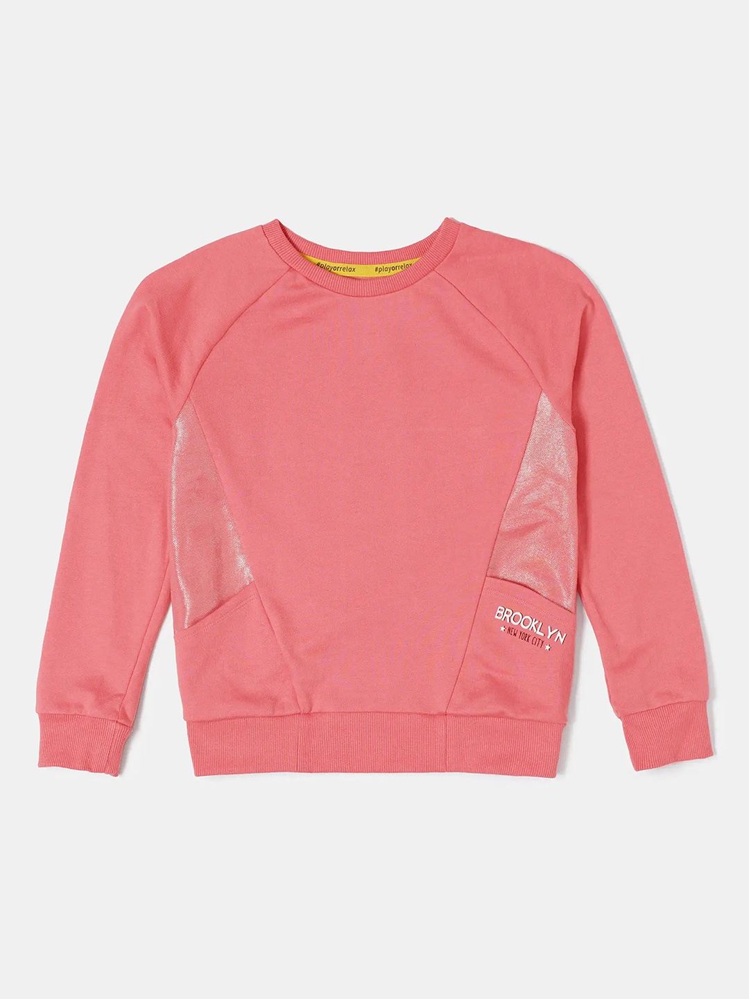 Jockey Girls Super Combed Cotton Printed Round Neck Regular Fit Sweatshirt-AG43, Pink
Jockey Girls Super Combed Cotton Printed Round Neck Regular Fit Sweatshirt-AG43, Pink