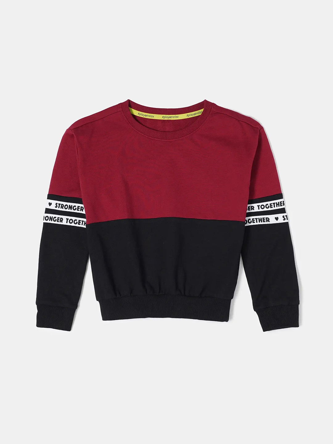 Jockey Girls Super Combed Cotton Relaxed Fit Round Neck Full Sleeve Sweatshirt-AG66, Red
Jockey Girls Super Combed Cotton Relaxed Fit Round Neck Full Sleeve Sweatshirt-AG66, Red