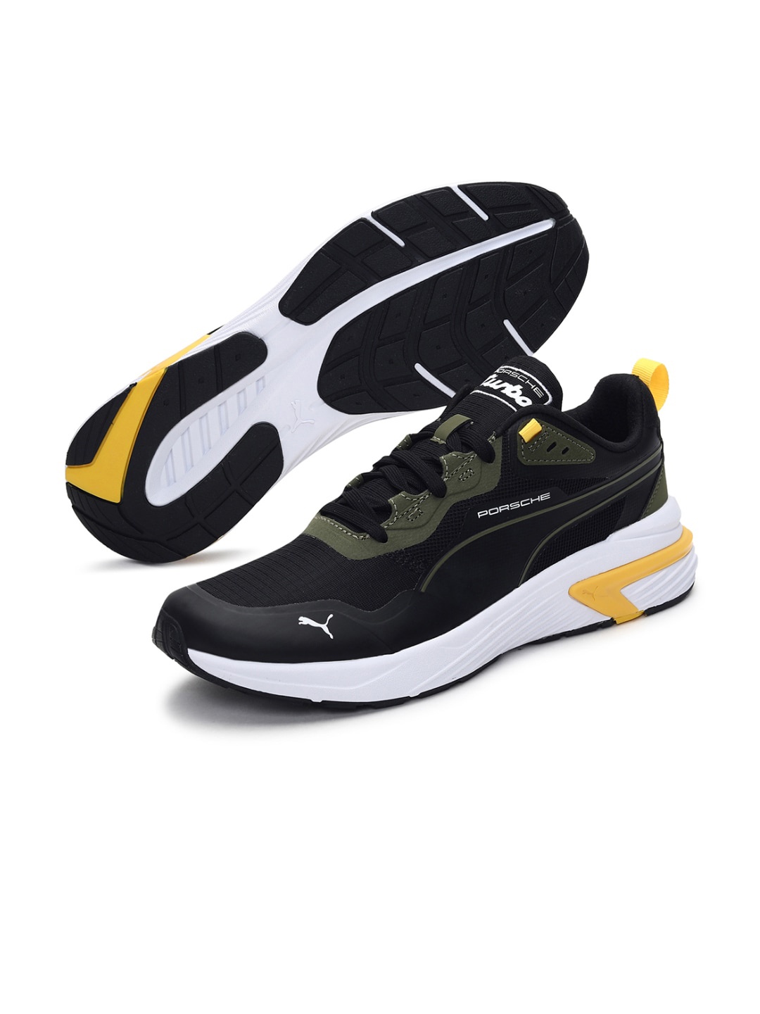 PUMA Motorsport Unisex Black Colourblocked Sneakers