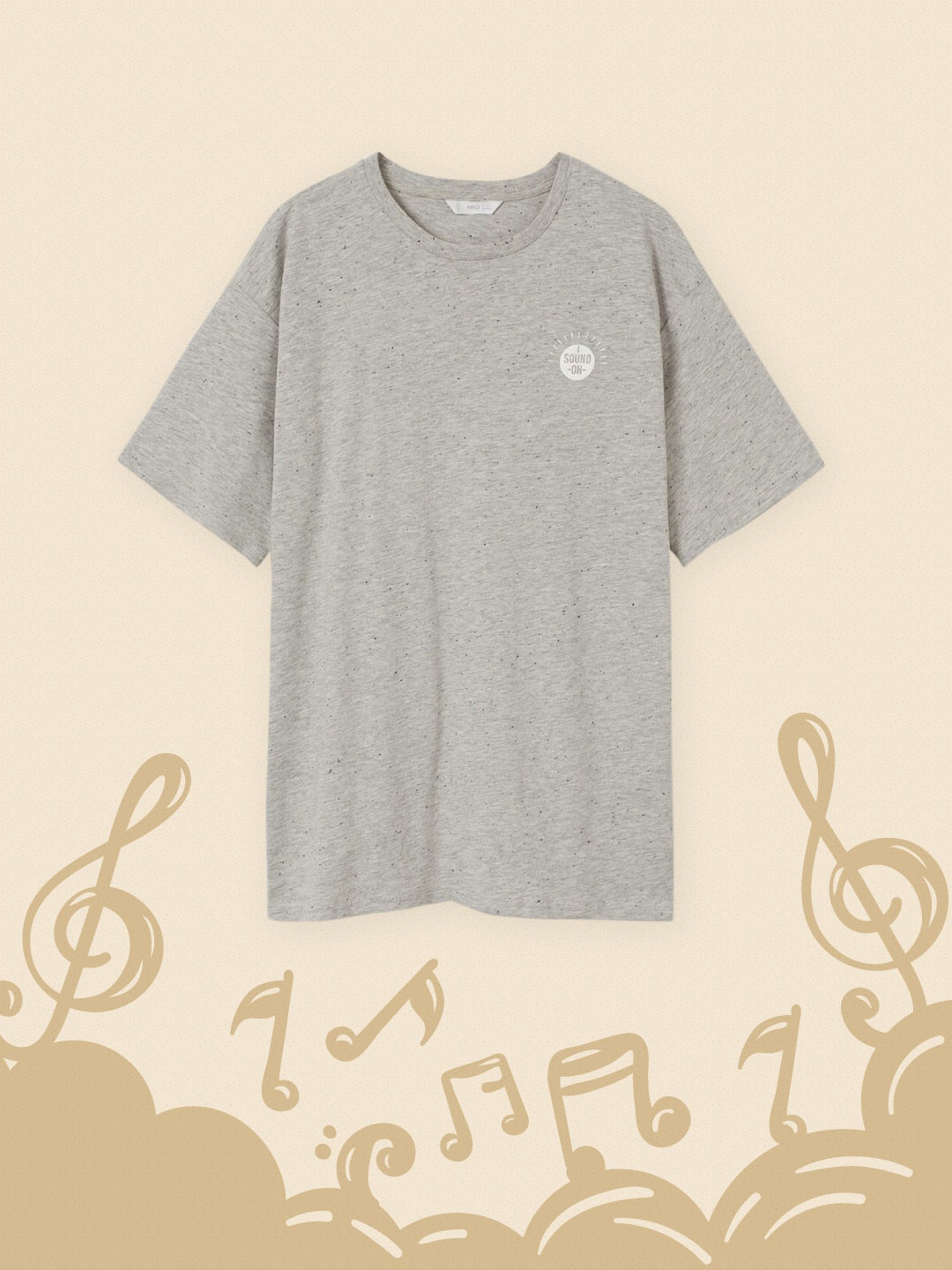 Mango Kids Boys Grey Melange & White Typography Printed Drop-Shoulder Sleeves T-shirt
Mango Kids Boys Grey Melange & White Typography Printed Drop-Shoulder Sleeves T-shirt