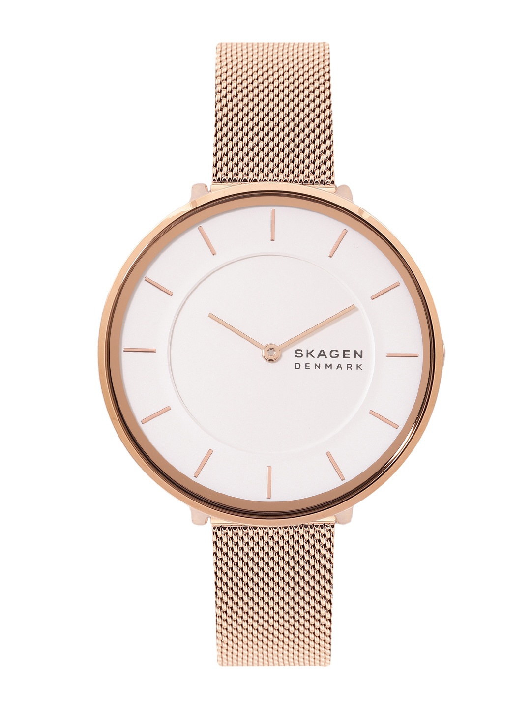 SKAGEN Women Gitte Rose Gold-Plated Stainless Steel Straps Analogue Watch SKW3013, White
SKAGEN Women Gitte Rose Gold-Plated Stainless Steel Straps Analogue Watch SKW3013, White
