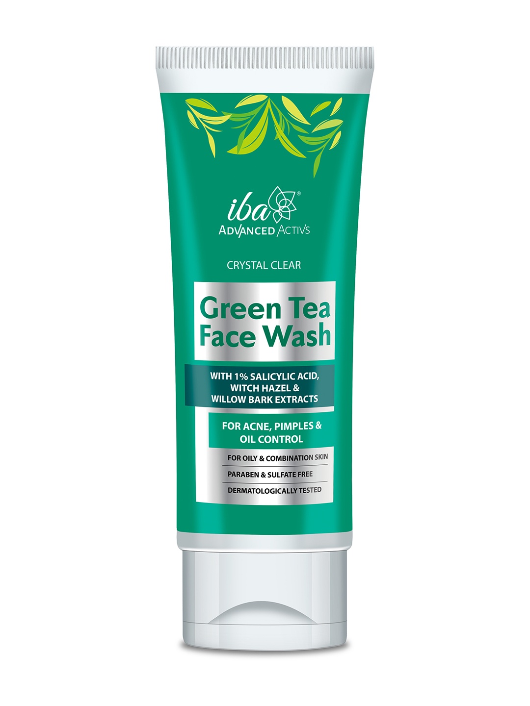 Iba Advanced Activs Acne, Pimples & Oil Control Crystal Clear Green Tea Face Wash 100 ml
Iba Advanced Activs Acne, Pimples & Oil Control Crystal Clear Green Tea Face Wash 100 ml