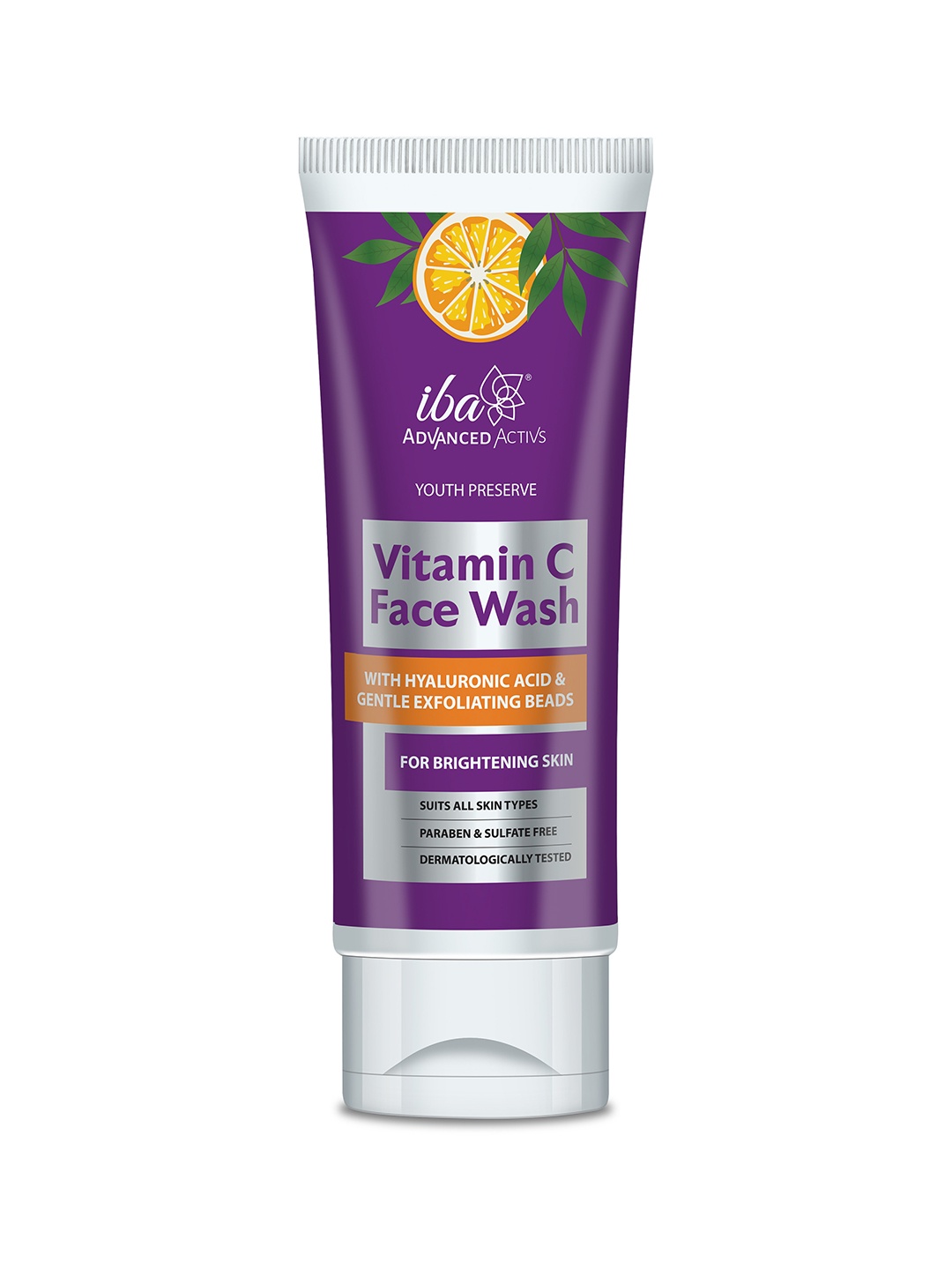 Iba Advanced Activs Youth Preserve Skin Brightening Vitamin C Face Wash 100 ml, Purple
Iba Advanced Activs Youth Preserve Skin Brightening Vitamin C Face Wash 100 ml, Purple