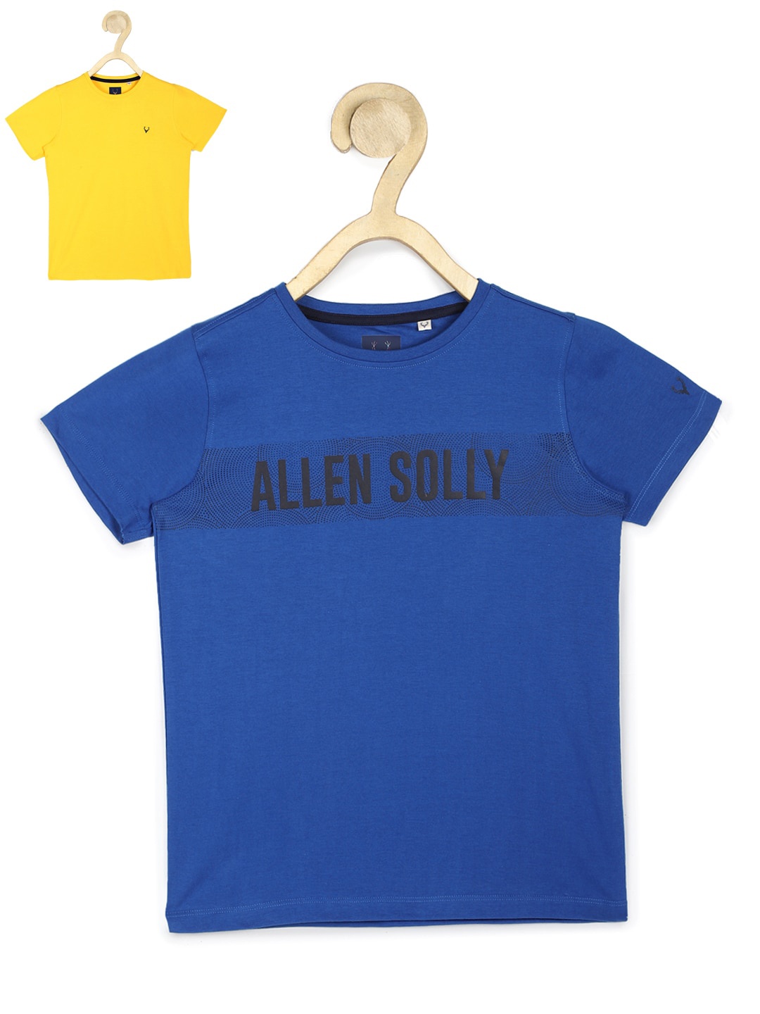 Allen Solly Junior Boys Pack Of 2 Blue & Yellow Typography Printed Pure Cotton T-shirt
Allen Solly Junior Boys Pack Of 2 Blue & Yellow Typography Printed Pure Cotton T-shirt