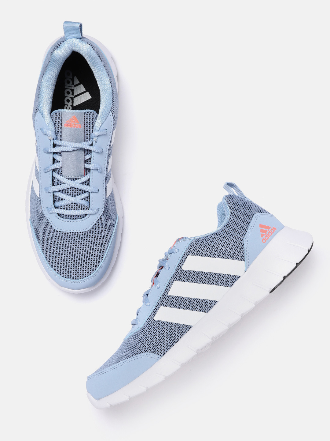 ADIDAS Women Blue & White Woven Design Vertago Running Shoes
ADIDAS Women Blue & White Woven Design Vertago Running Shoes