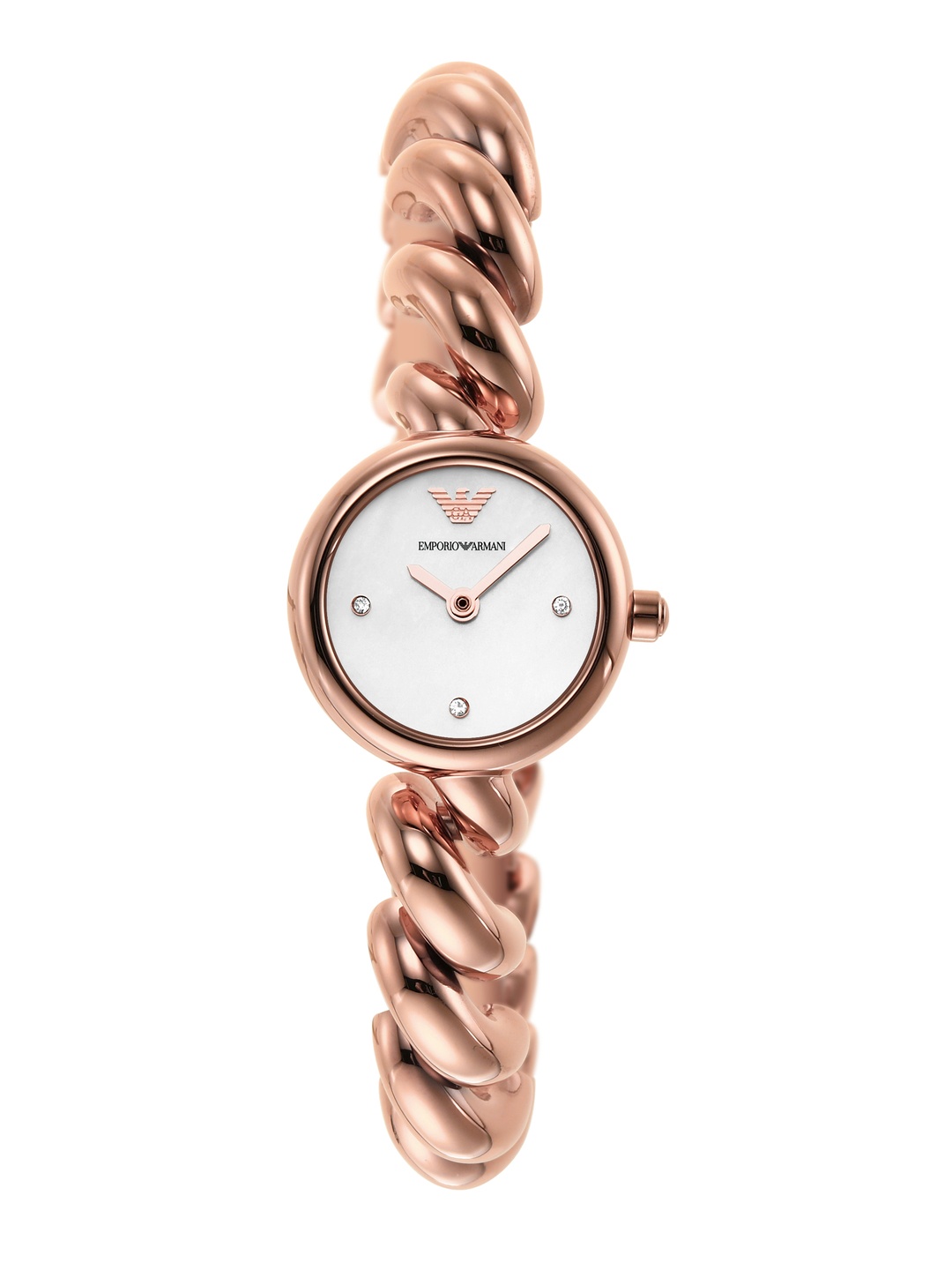 Emporio Armani Women Rose Gold-Toned Dial & Rose Gold-Plated Straps Analogue Watch AR11442
Emporio Armani Women Rose Gold-Toned Dial & Rose Gold-Plated Straps Analogue Watch AR11442