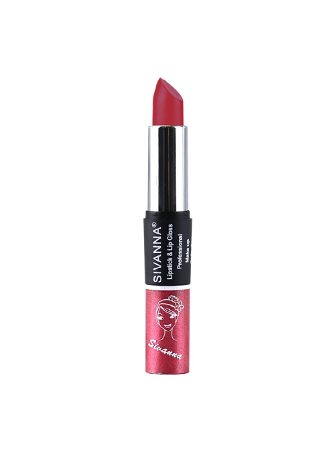 Sivanna Colors Professional Makeup Collection 2 in 1 Lipstick & Lip Gloss - DK061 03, Maroon
Sivanna Colors Professional Makeup Collection 2 in 1 Lipstick & Lip Gloss - DK061 03, Maroon