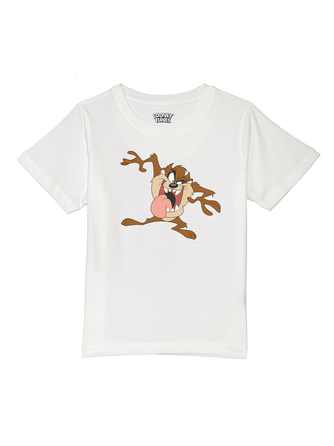 Looney Tunes by Wear Your Mind Boys White Looney Tunes Printed Pure Cotton T-shirt
Looney Tunes by Wear Your Mind Boys White Looney Tunes Printed Pure Cotton T-shirt