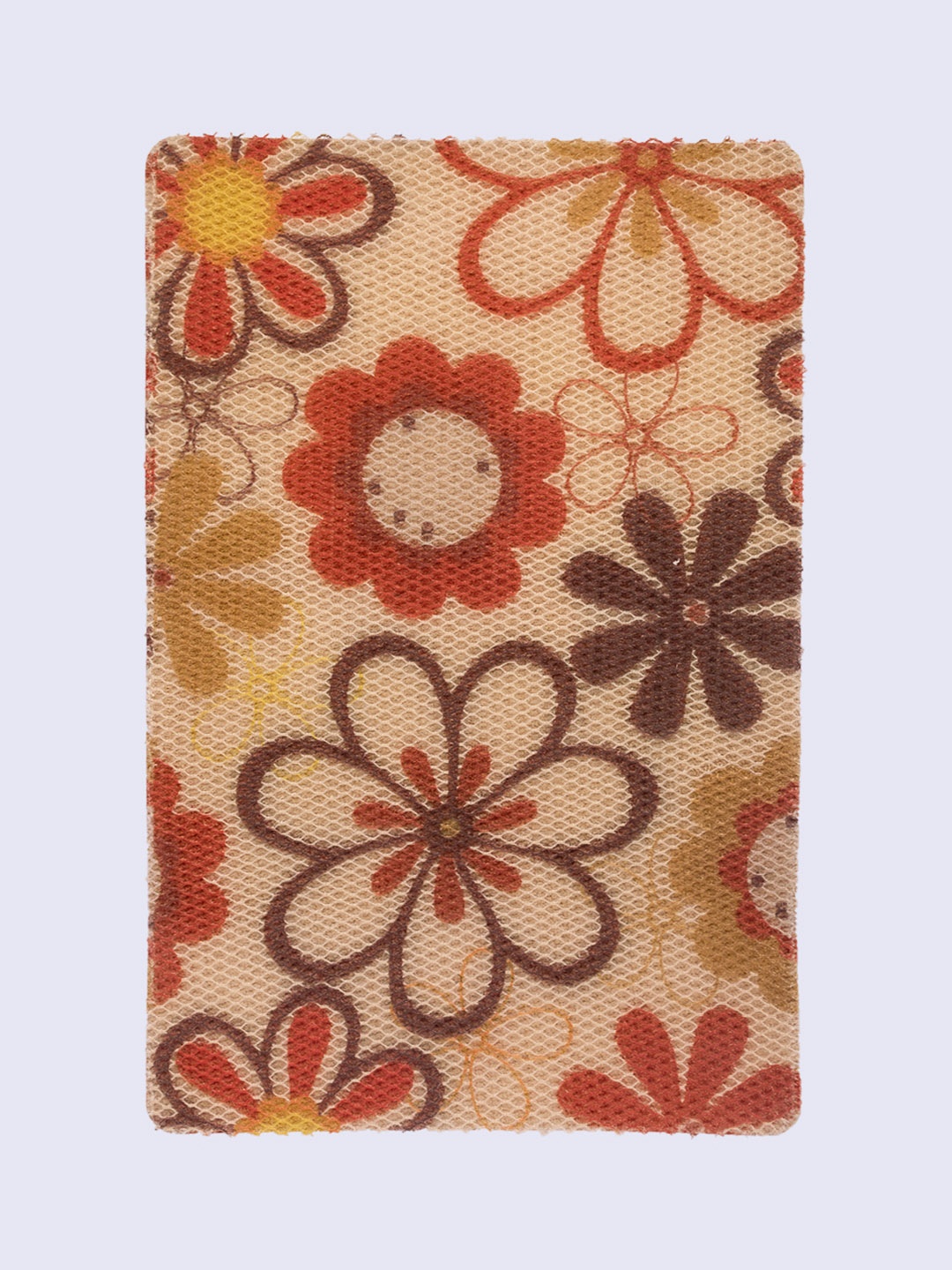 MARKET99 Brown Printed Plastic Anti Skid Indoor Mat