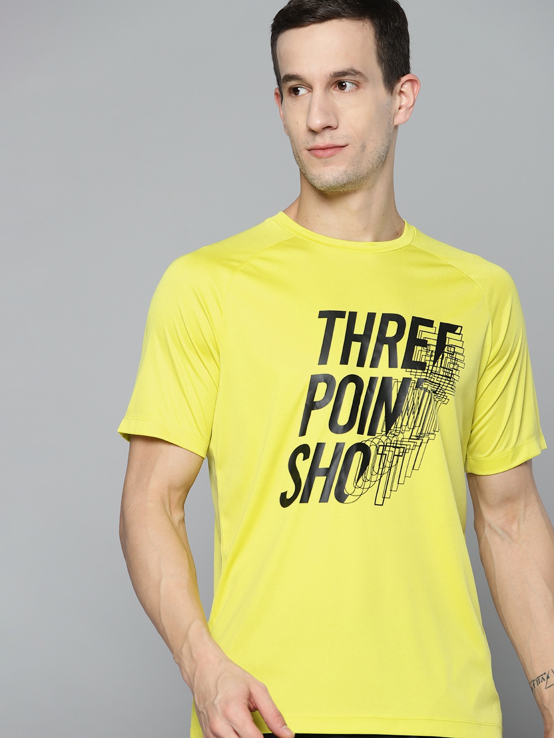 HRX By Hrithik Roshan Basketball Men Sulphur Spring Rapid-Dry Typography Tshirts, Yellow
HRX By Hrithik Roshan Basketball Men Sulphur Spring Rapid-Dry Typography Tshirts, Yellow