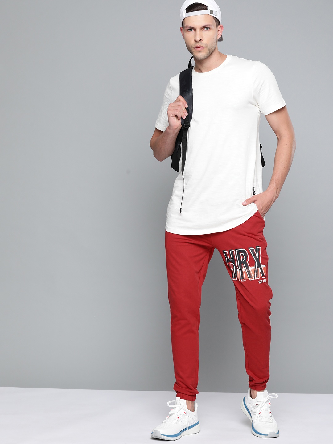 HRX By Hrithik Roshan Lifestyle Men Barbadoss Cherry Bio-Wash Brand Carrier Track Pants, Red
HRX By Hrithik Roshan Lifestyle Men Barbadoss Cherry Bio-Wash Brand Carrier Track Pants, Red
