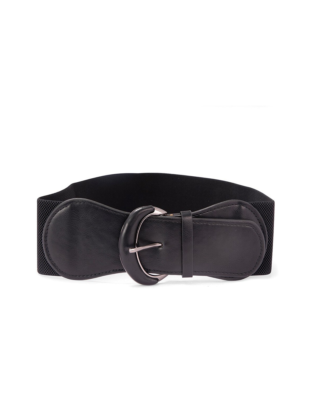 BANGE Women Black Leather Belt