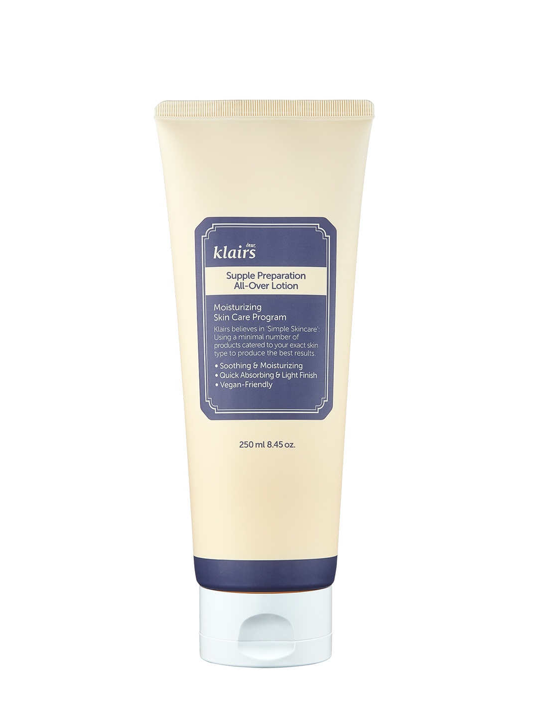 dear klairs Supple Preparation All Over Lotion with Essential Oil & Fragrance Free -250 ml, White
dear klairs Supple Preparation All Over Lotion with Essential Oil & Fragrance Free -250 ml, White