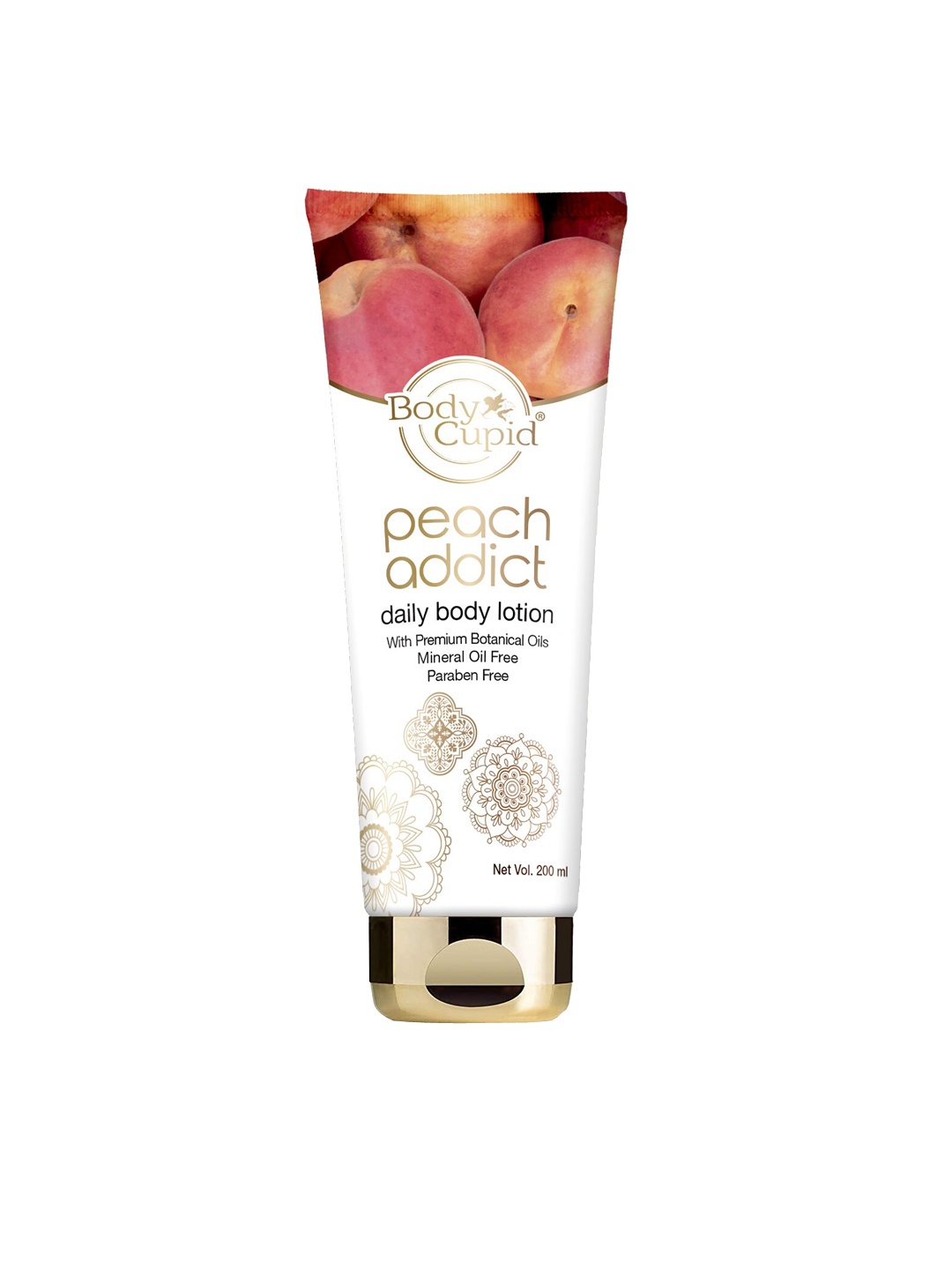 Body Cupid Peach Addict Daily Body Lotion with Premium Botanical Oils - 200 ml, White
Body Cupid Peach Addict Daily Body Lotion with Premium Botanical Oils - 200 ml, White