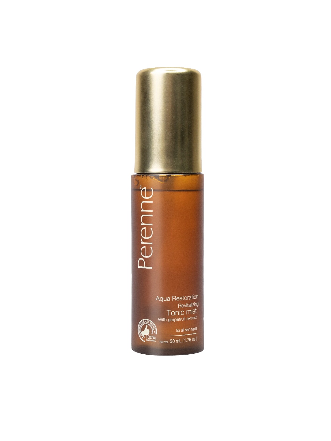 Perenne Aqua Restoration Revitalizing Tonic Mist with Grapefruit Extract 50 ml, Khaki
Perenne Aqua Restoration Revitalizing Tonic Mist with Grapefruit Extract 50 ml, Khaki