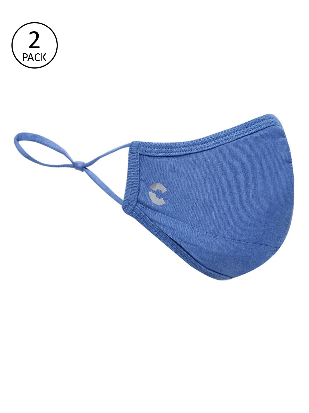 FREECULTR Pack of 2 Anti-Microbial Bamboo Cotton 5-Ply Comfort Fit Reusable Cloth Masks, Blue
FREECULTR Pack of 2 Anti-Microbial Bamboo Cotton 5-Ply Comfort Fit Reusable Cloth Masks, Blue