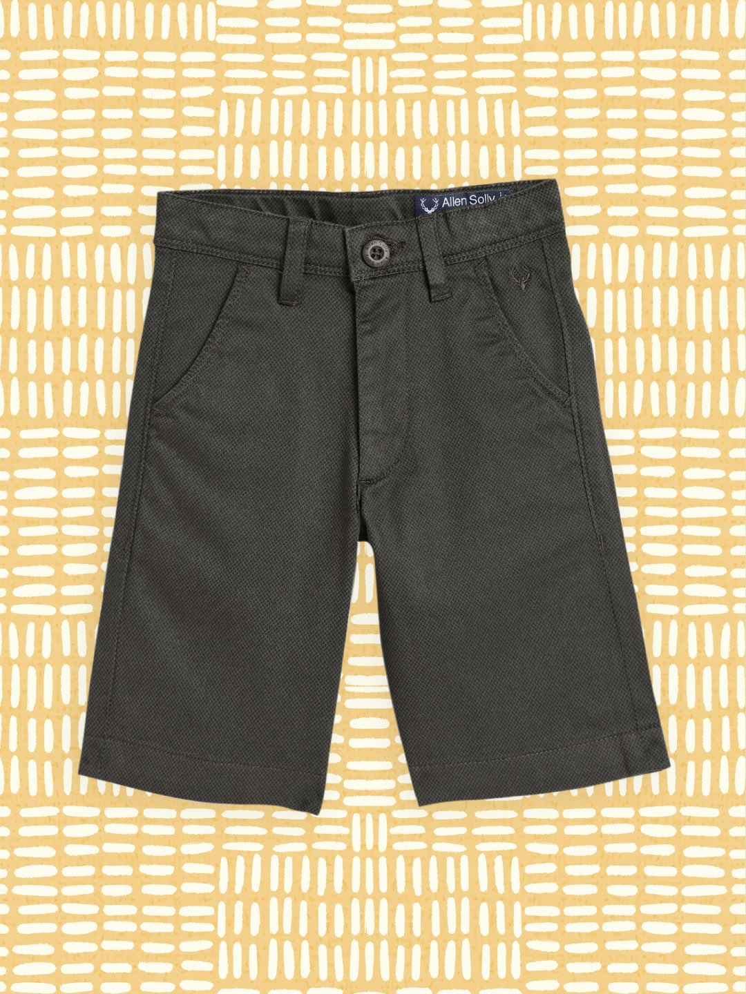 Allen Solly Junior Boys Olive Green Micro Or Ditsy Geometric Print Mid-Rise Chino Shorts
Allen Solly Junior Boys Olive Green Micro Or Ditsy Geometric Print Mid-Rise Chino Shorts