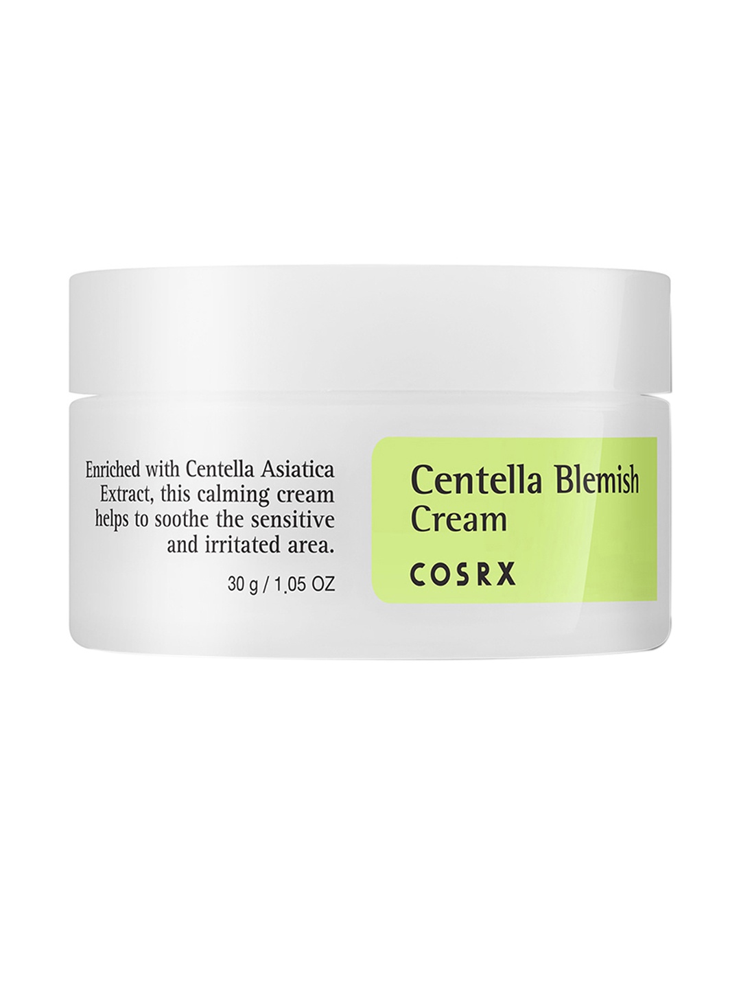 COSRX Centella Blemish Spot Cream for Post Acne Care to Soothe Sensitive Skin - 30g, White
COSRX Centella Blemish Spot Cream for Post Acne Care to Soothe Sensitive Skin - 30g, White