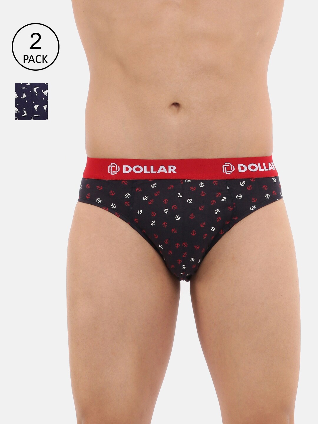 Dollar Bigboss Men's Printed Pack of 2 Combed Cotton Brief MBBR-15-MODERNBRF-PO2-CO2, Assorted
Dollar Bigboss Men's Printed Pack of 2 Combed Cotton Brief MBBR-15-MODERNBRF-PO2-CO2, Assorted