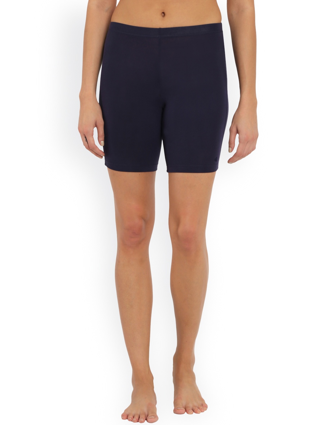 Jockey High Coverage Super Combed Cotton Concealed Waistband Stretch Shorties -1529, Navy blue
Jockey High Coverage Super Combed Cotton Concealed Waistband Stretch Shorties -1529, Navy blue