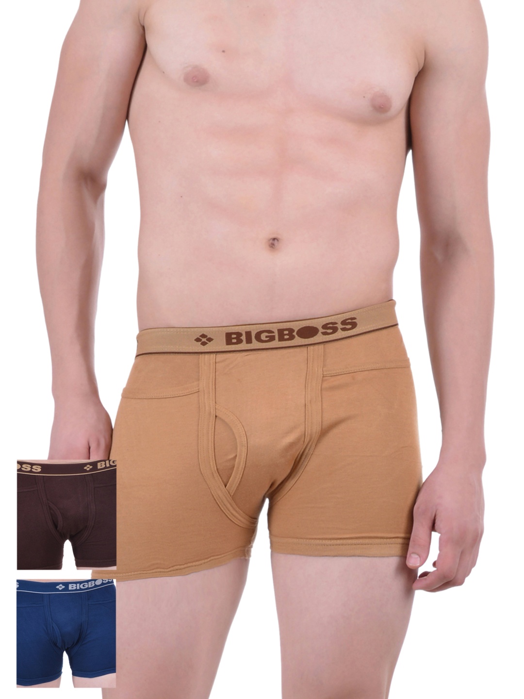 Dollar Bigboss Men Pack of 3 Combed Cotton Intrerlock Pocket Trunk MDTR-10-PO3-2, Beige
Dollar Bigboss Men Pack of 3 Combed Cotton Intrerlock Pocket Trunk MDTR-10-PO3-2, Beige