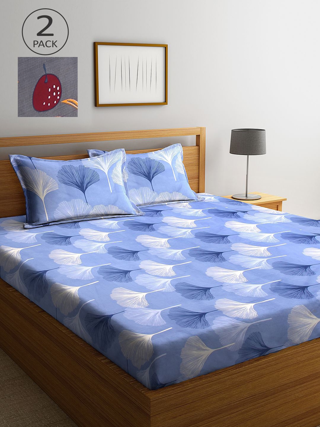 KLOTTHE Multicoloured Floral 210 TC 2 King Bedsheet with 4 Pillow Covers, Multi
KLOTTHE Multicoloured Floral 210 TC 2 King Bedsheet with 4 Pillow Covers, Multi